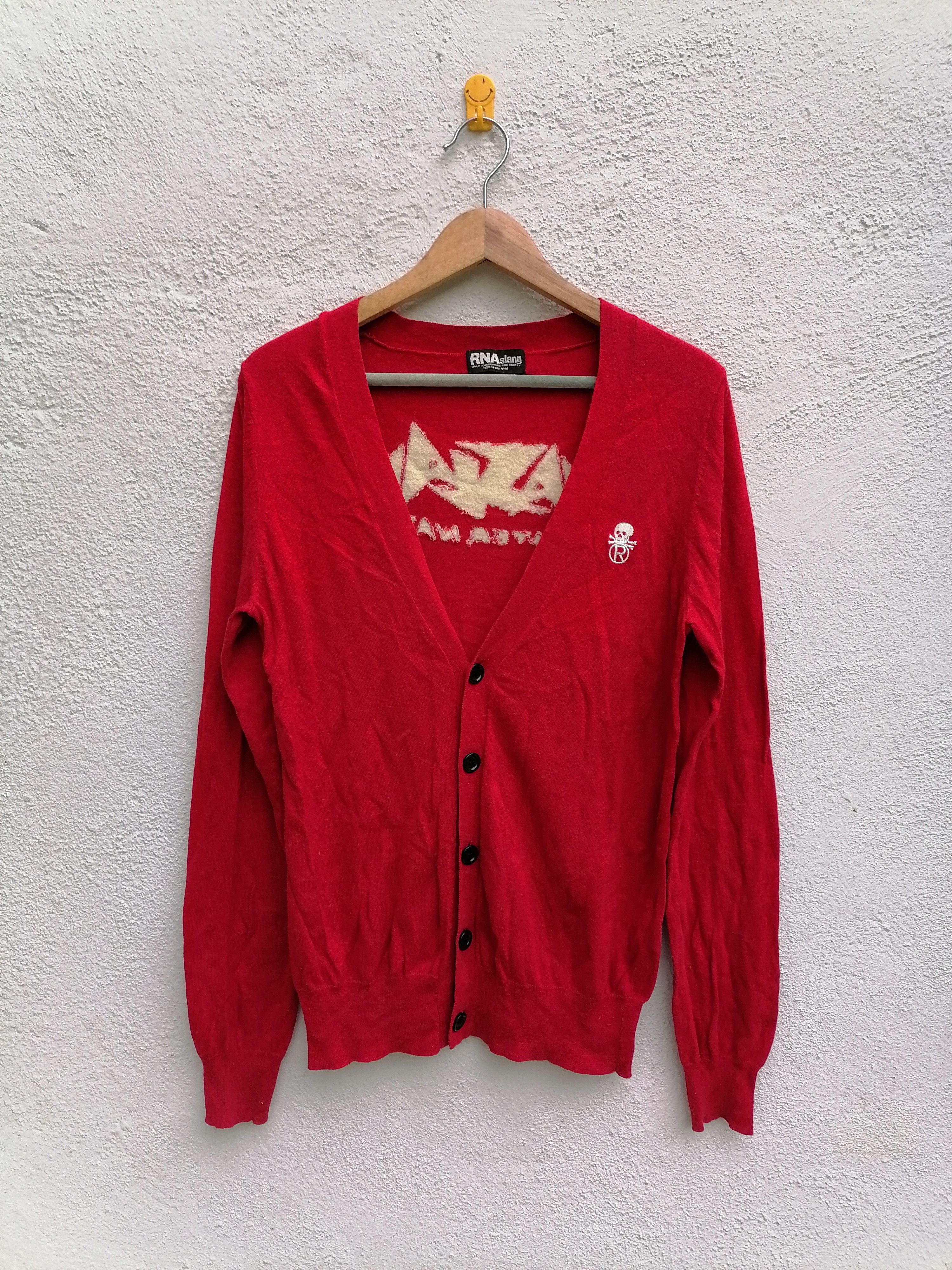 Hysteric Glamour × If Six Was Nine × Le Grande Bleu (L.G.B.) RNA Slang The Alternative Anarchists Wool Cardigan Size US S / EU 44-46 / 1 - 3 Thumbnail