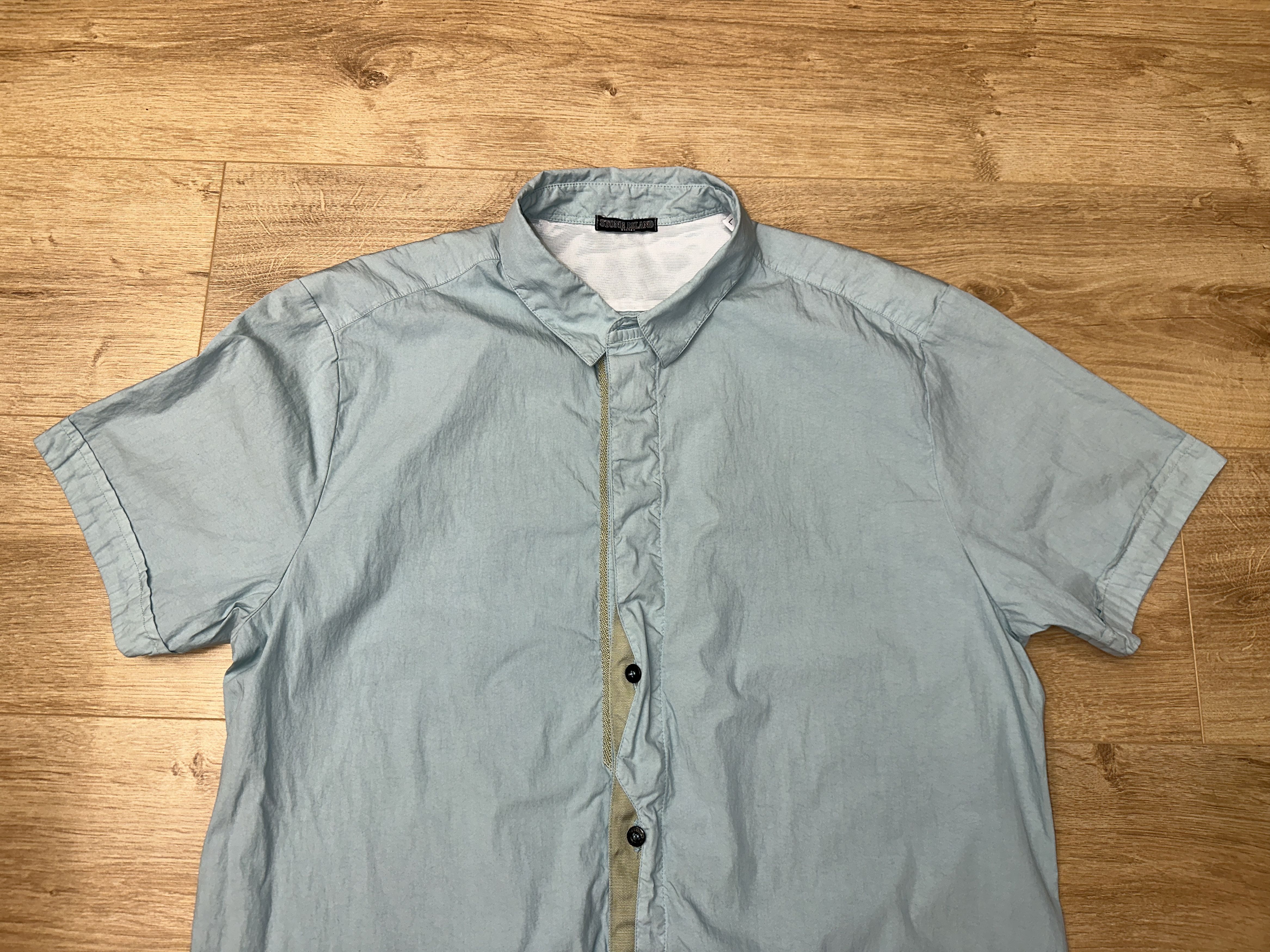 Stone Island Rare Stone Island Shadow Project Heat Reactive Shirt Size L Size US L / EU 52-54 / 3 - 7 Thumbnail