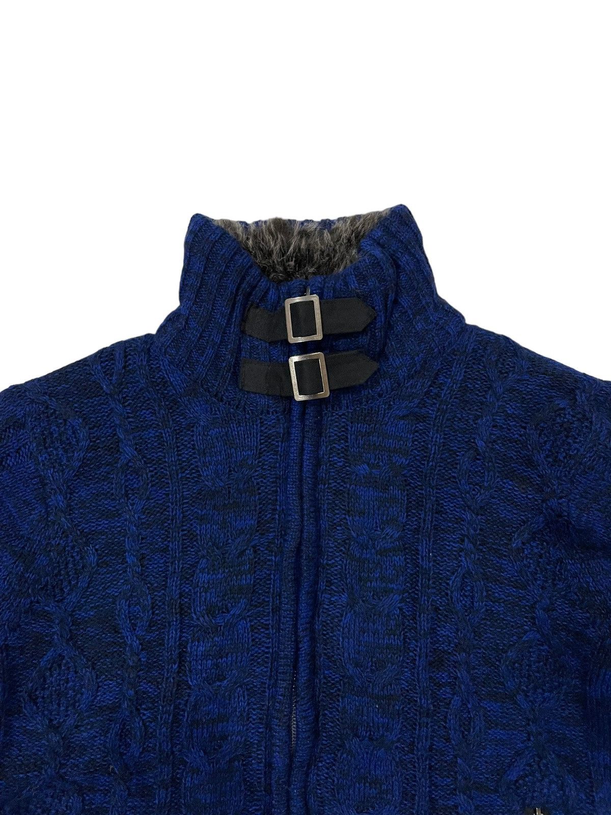 Japanese Brand × Seditionaries L’Garage Winter Knit Fleece Bondage Punk Jacket Size US M / EU 48-50 / 2 - 7 Thumbnail