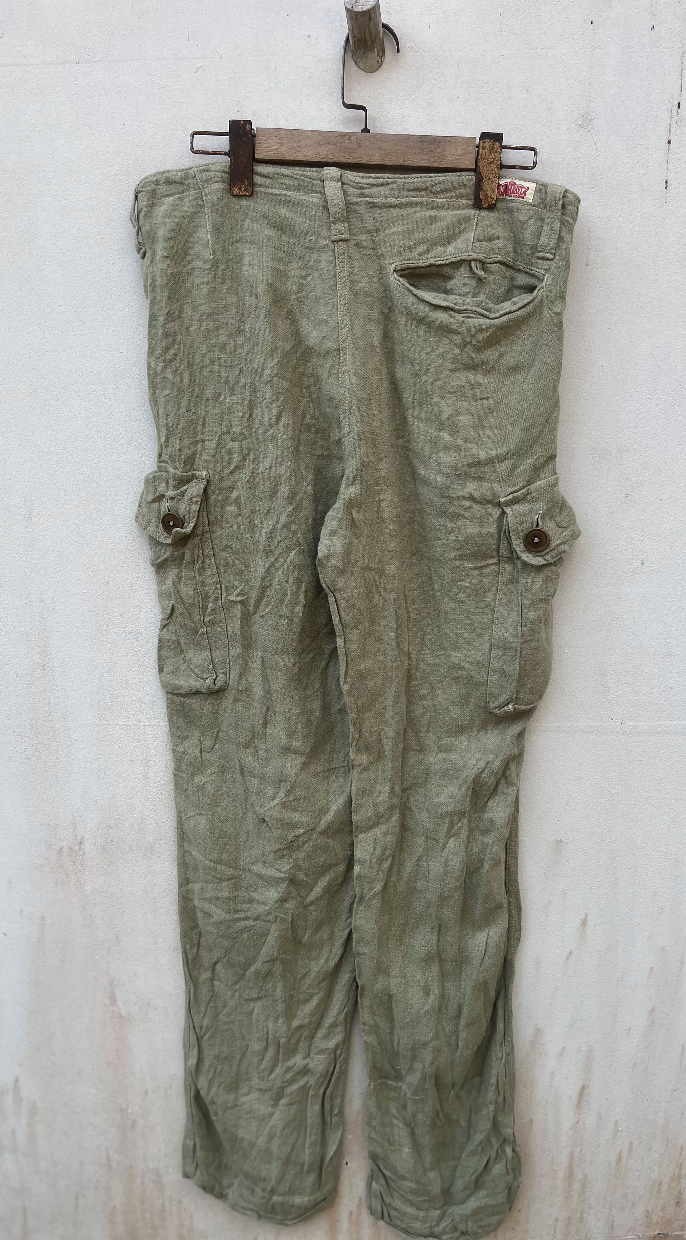 HOLLYWOOD RANCH MARKET HR Market Japan Cargo Pant Parachute Loose Kapital Styled Size US 33 - 4 Thumbnail