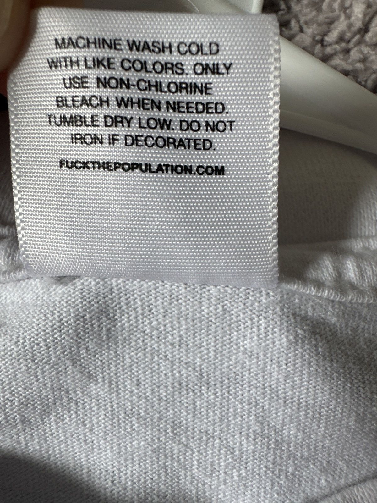 Fuck The Population FTP leave me alone tee Size US S / EU 44-46 / 1 - 4 Thumbnail
