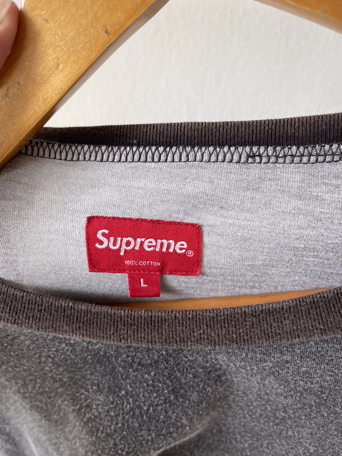Supreme Supreme Faded Long Sleeve Size US L / EU 52-54 / 3 - 9 Thumbnail