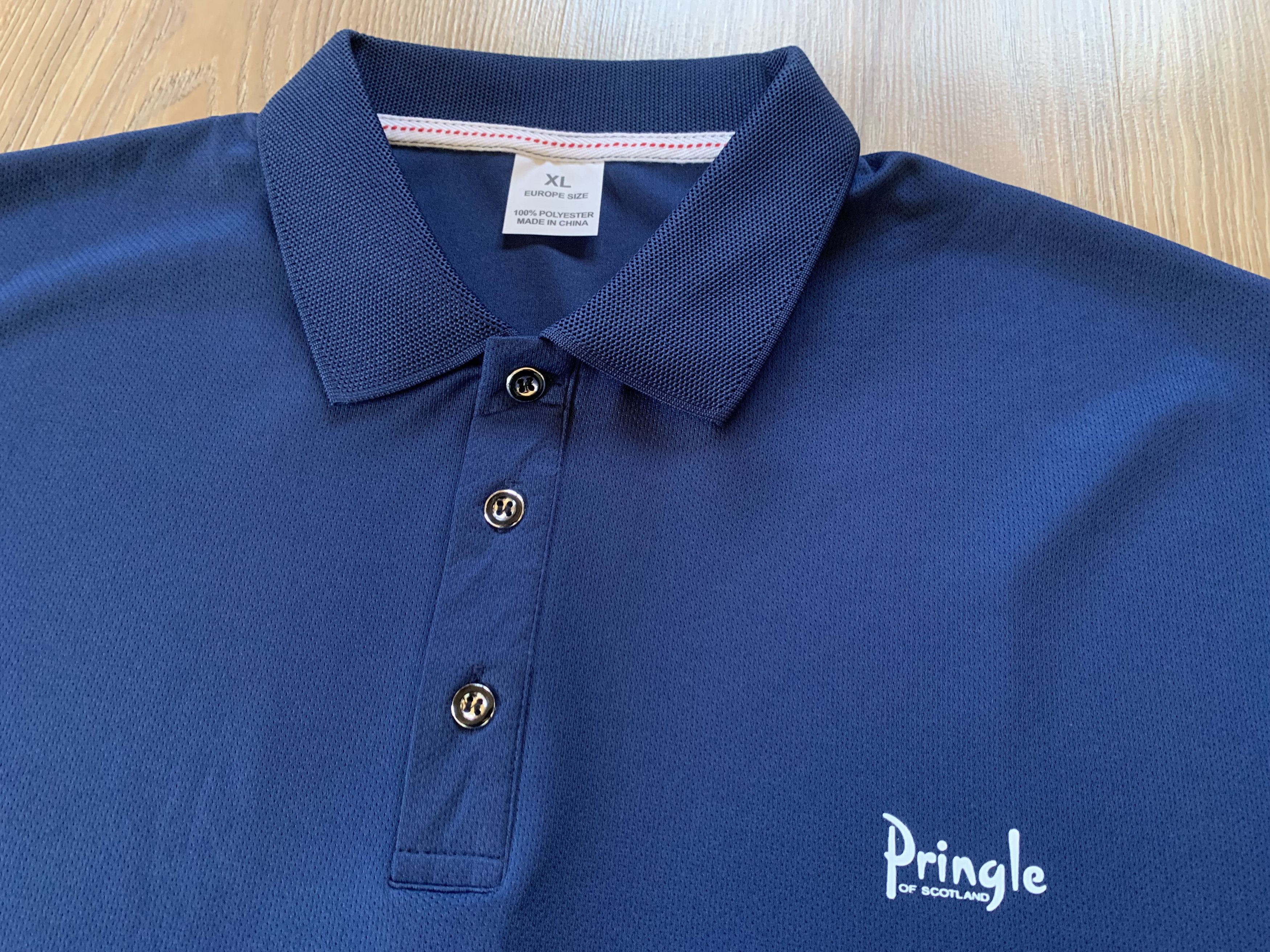 Pringle Of Scotland Pringle Of Scotland Mens Long Sleeve Golf Polo Size US XL / EU 56 / 4 - 5 Thumbnail
