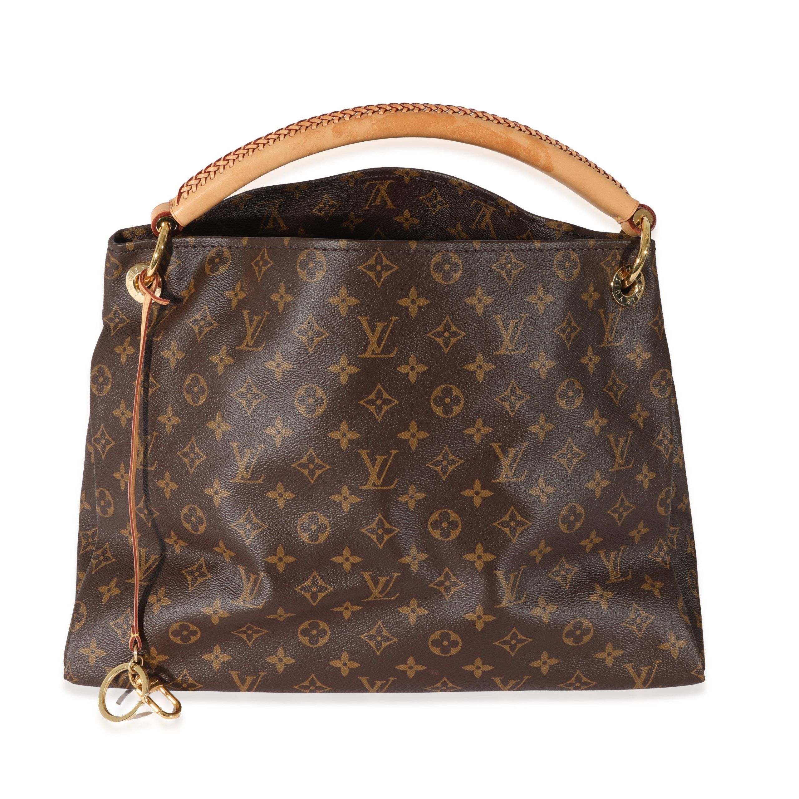 image of Louis Vuitton Monogram Canvas Artsy Mm in Brown, Women's
