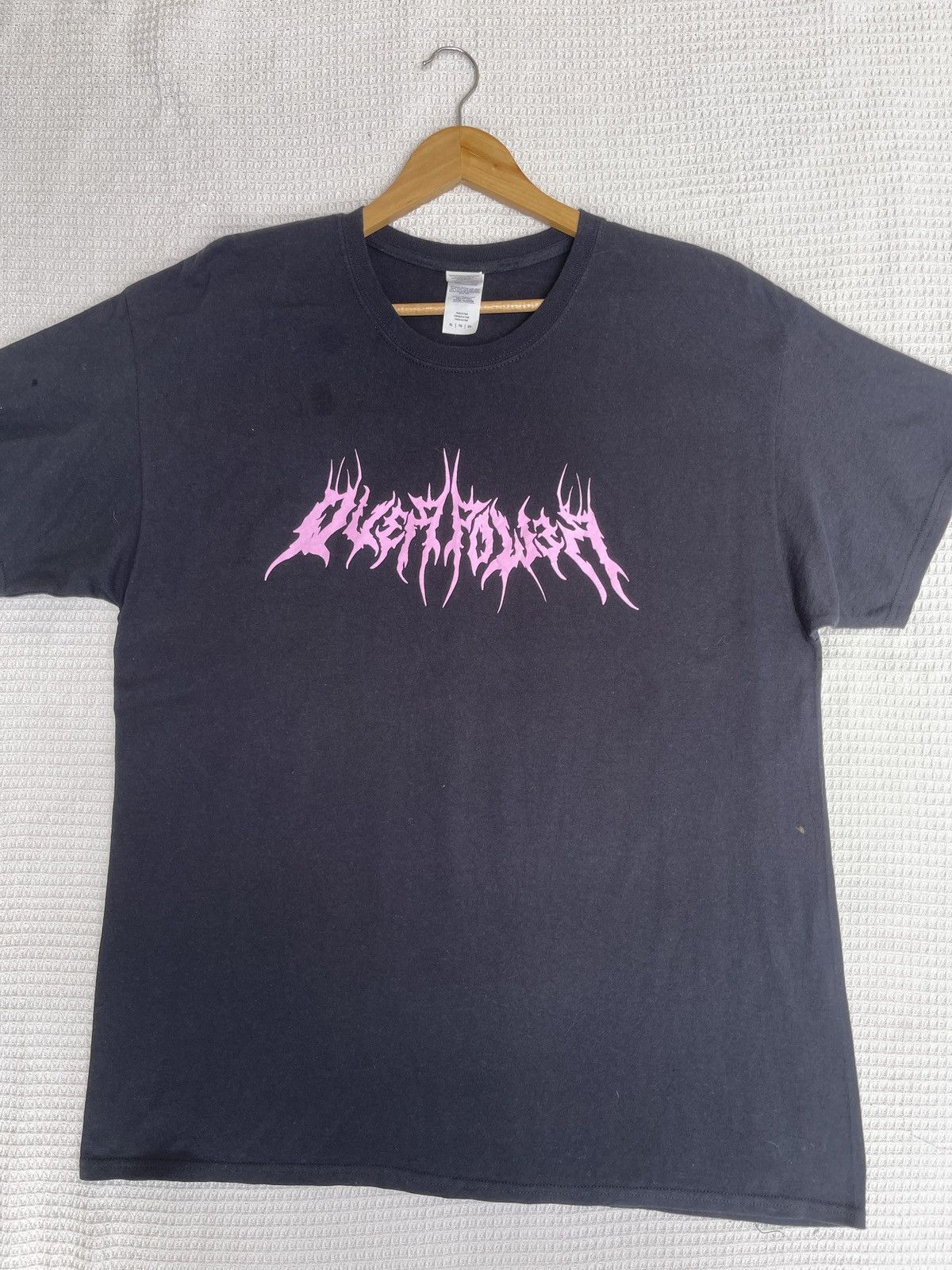 Band Tees Last🔥Vtg OVERPOWER One Mind One Prison Metal Band Tee Size US XL / EU 56 / 4 - 7 Thumbnail