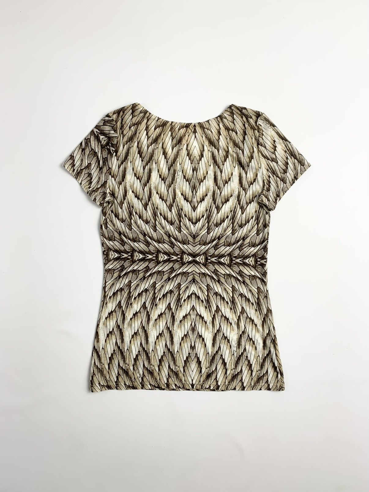Roberto Cavalli Roberto Cavalli Feather Illusion Top Size L / US 10 / IT 46 - 9 Thumbnail