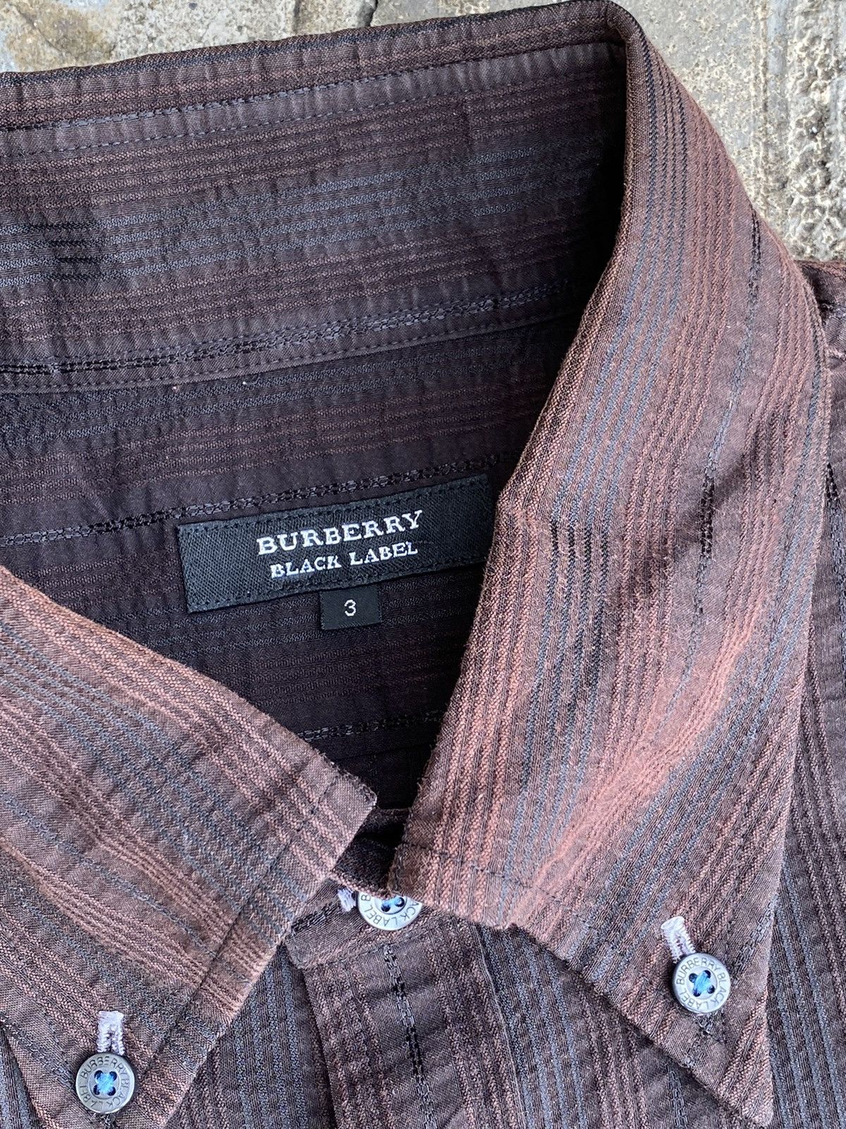 Burberry Burberry Black Label Button Ups Shirt Size US M / EU 48-50 / 2 - 7 Thumbnail