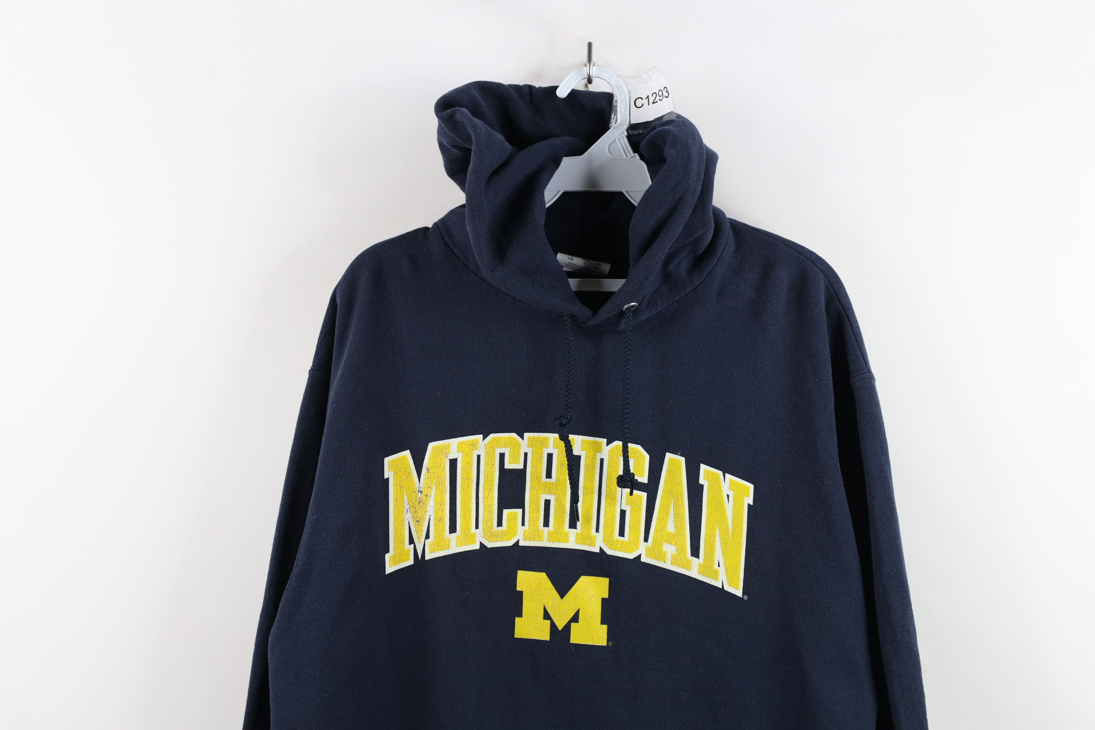 Champion Vintage Champion Spell Out University of Michigan Hoodie Size US L / EU 52-54 / 3 - 2 Thumbnail