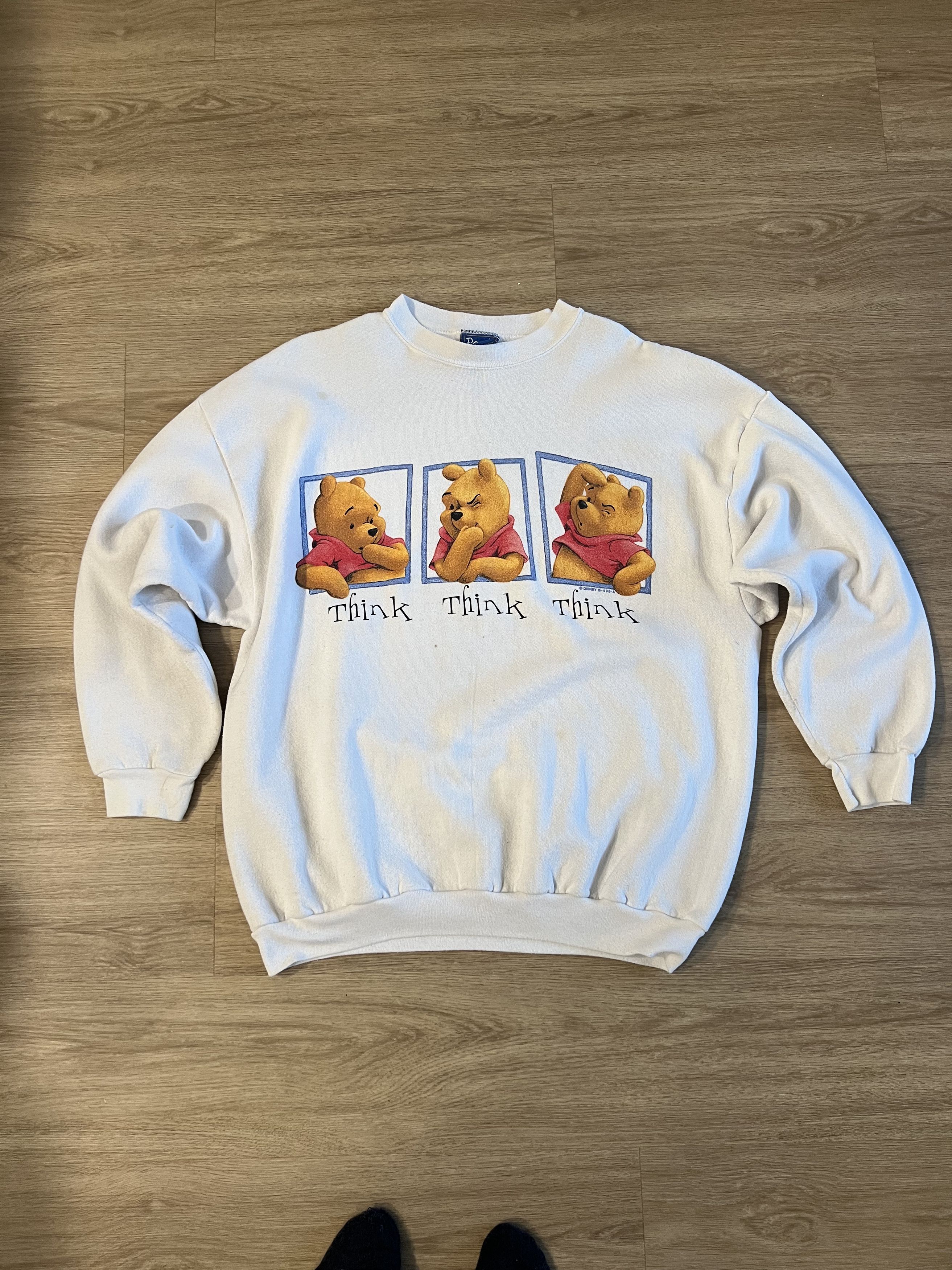 Disney Vintage Disney Pooh Sweatshirt Size US XL / EU 56 / 4 - 1 Thumbnail