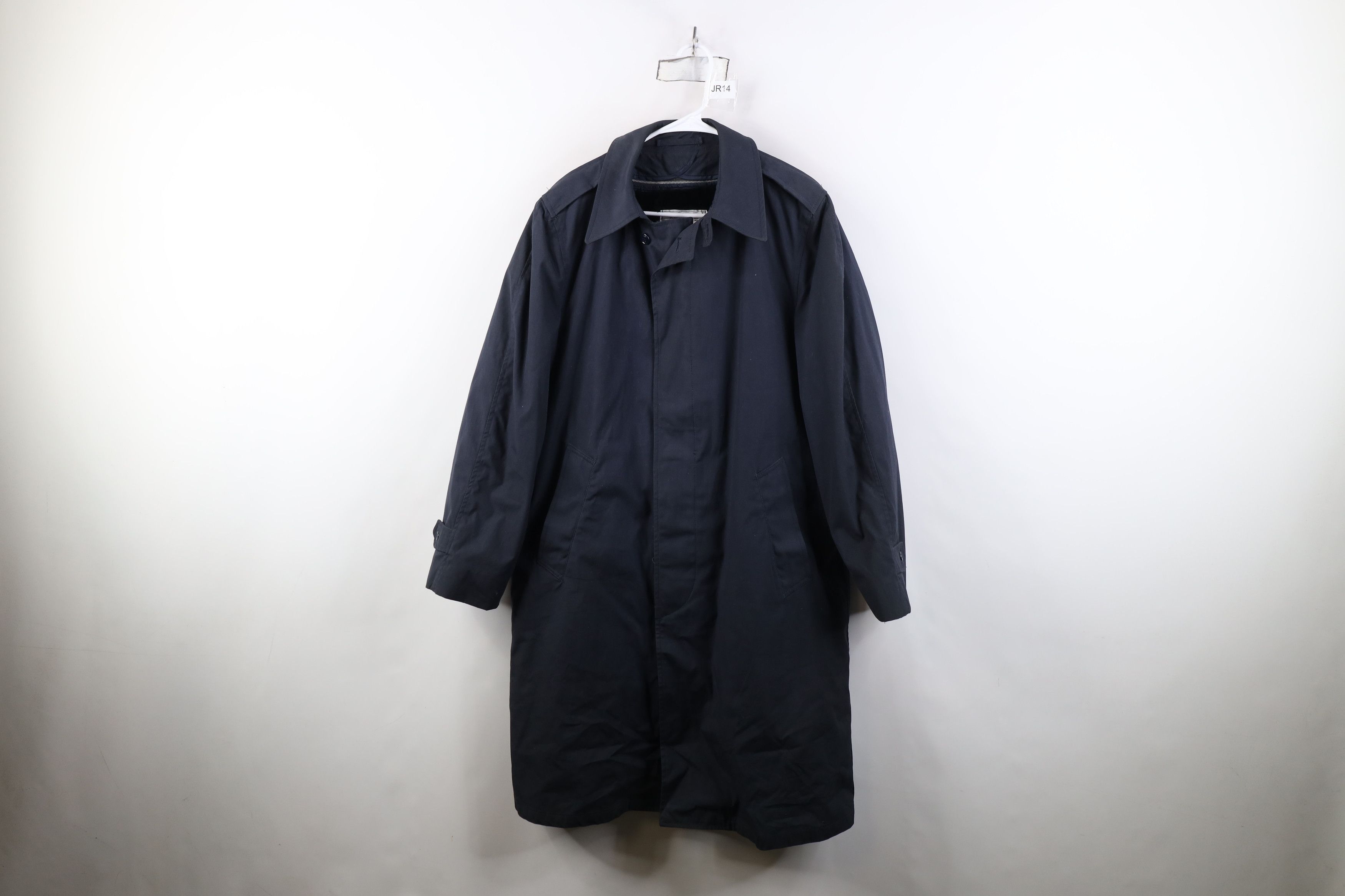 Vintage Vintage 80s USGI All Weather Trench Coat Jacket Blue USA Size US XXL / EU 58 / 5 - 1 Thumbnail