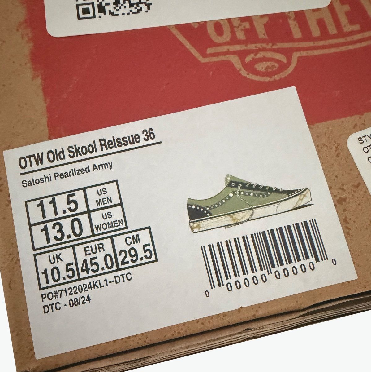 Satoshi Nakamoto × Vans Satoshi Nakamoto × Vans – Size 11.5 – Deadstock - OG color Size US 11.5 / EU 44-45 - 6 Thumbnail