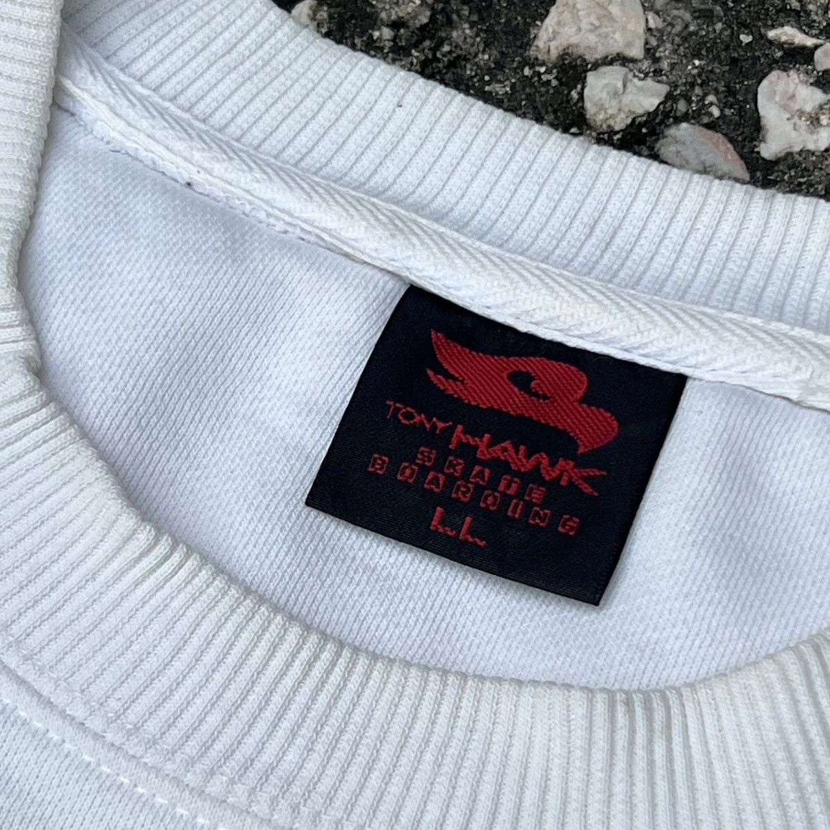 Tony Hawk “TONY HAWK” SKATE BOARDING STAIN SWEATSHIRT Size US XL / EU 56 / 4 - 11 Thumbnail