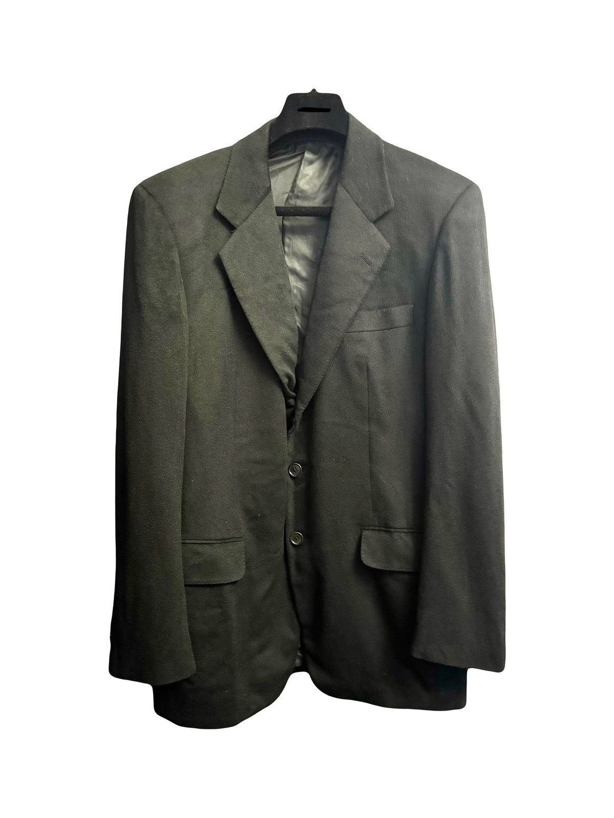 Saint Laurent Paris Saint laurent paris vintage men cashmere wool jacket 48 Size 48R - 1 Thumbnail