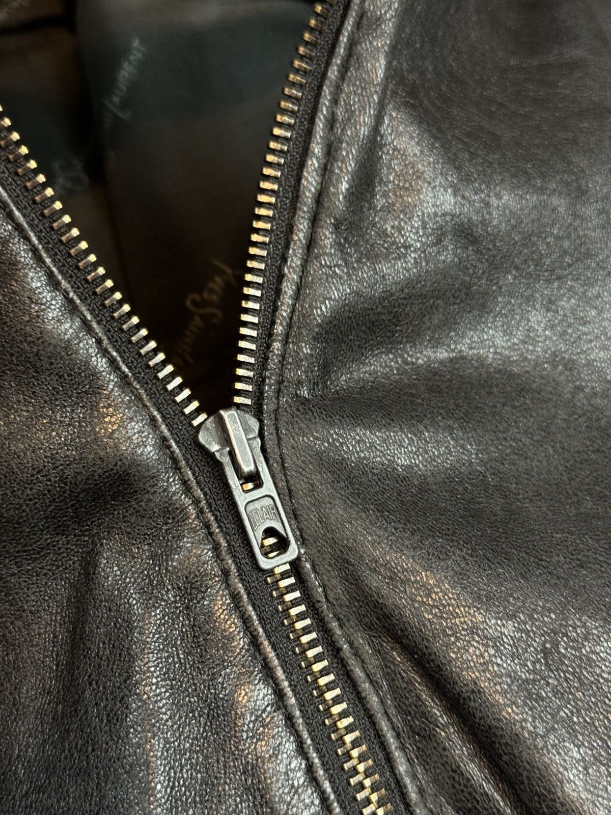 Yves Saint Laurent Vintage leather jacket Yves Saint Laurent original item Size US XL / EU 56 / 4 - 2 Thumbnail