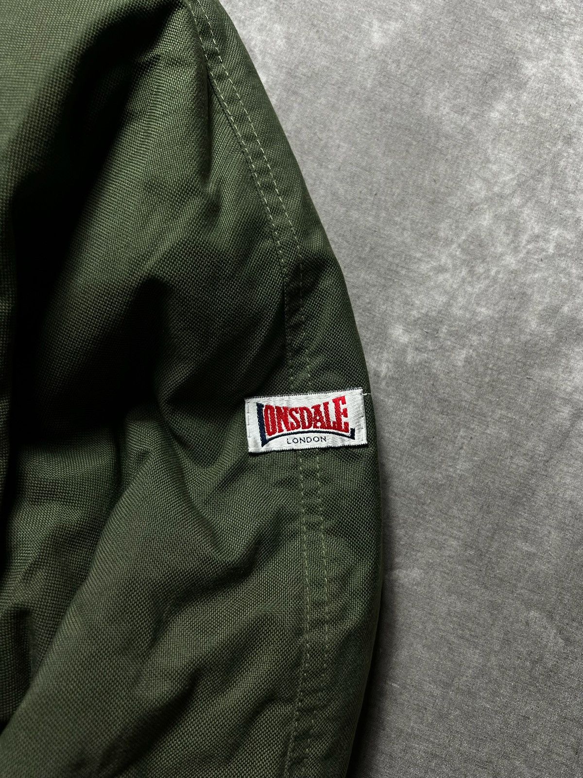 Lonsdale Lonsdale Bomber Jacket Green Vintage Streetwear XXL Size US XXL / EU 58 / 5 - 8 Thumbnail