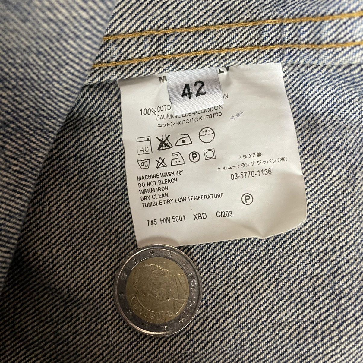 Helmut Lang 2002 Helmut Lang Jeans Washed Vintage Dark Denim Fade Jacket Size M / US 6-8 / IT 42-44 - 9 Thumbnail