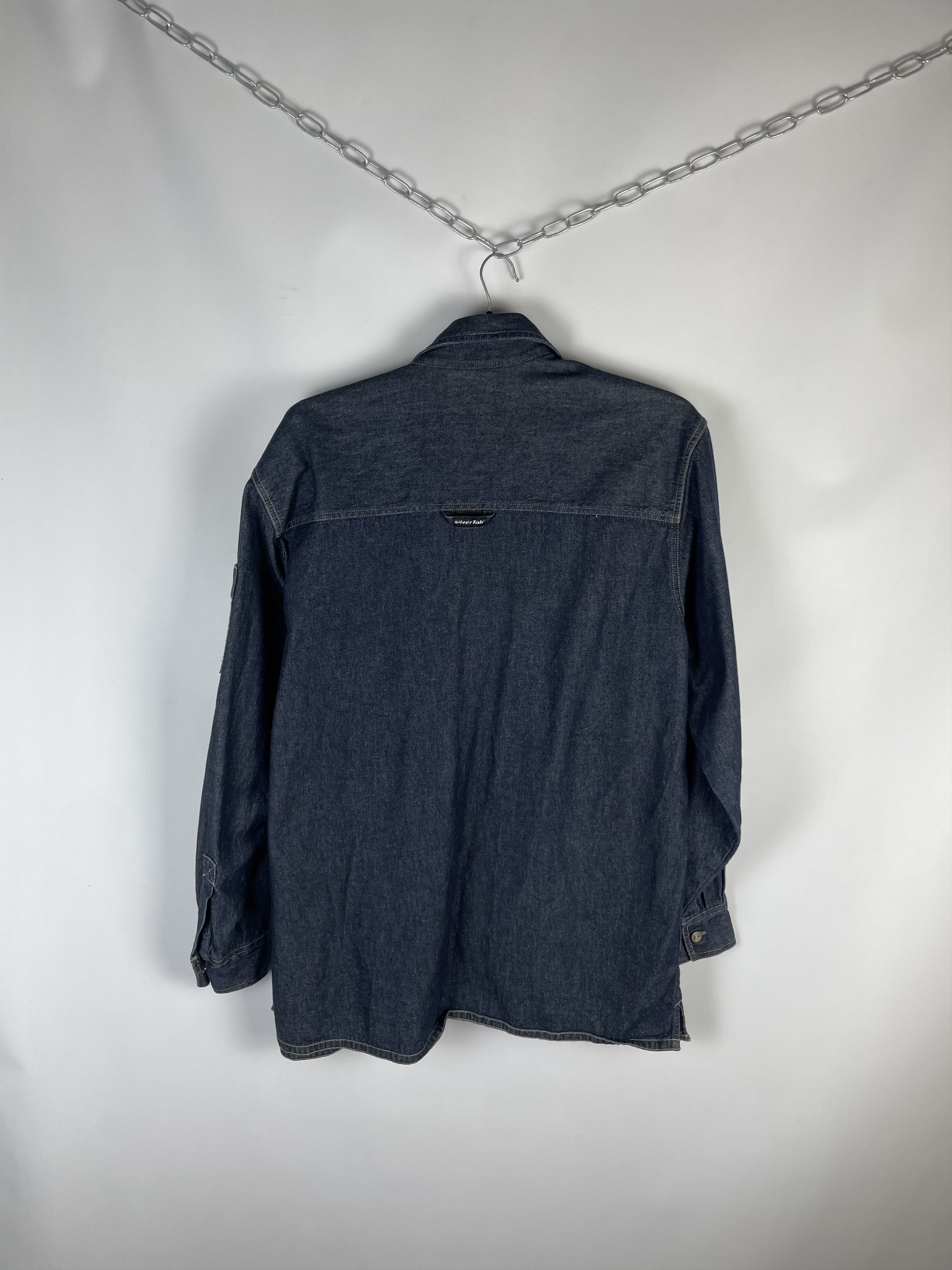 Levi's American Vintage Levi’s Silver Tab Denim Overshirt Y2K Size US M / EU 48-50 / 2 - 12 Thumbnail