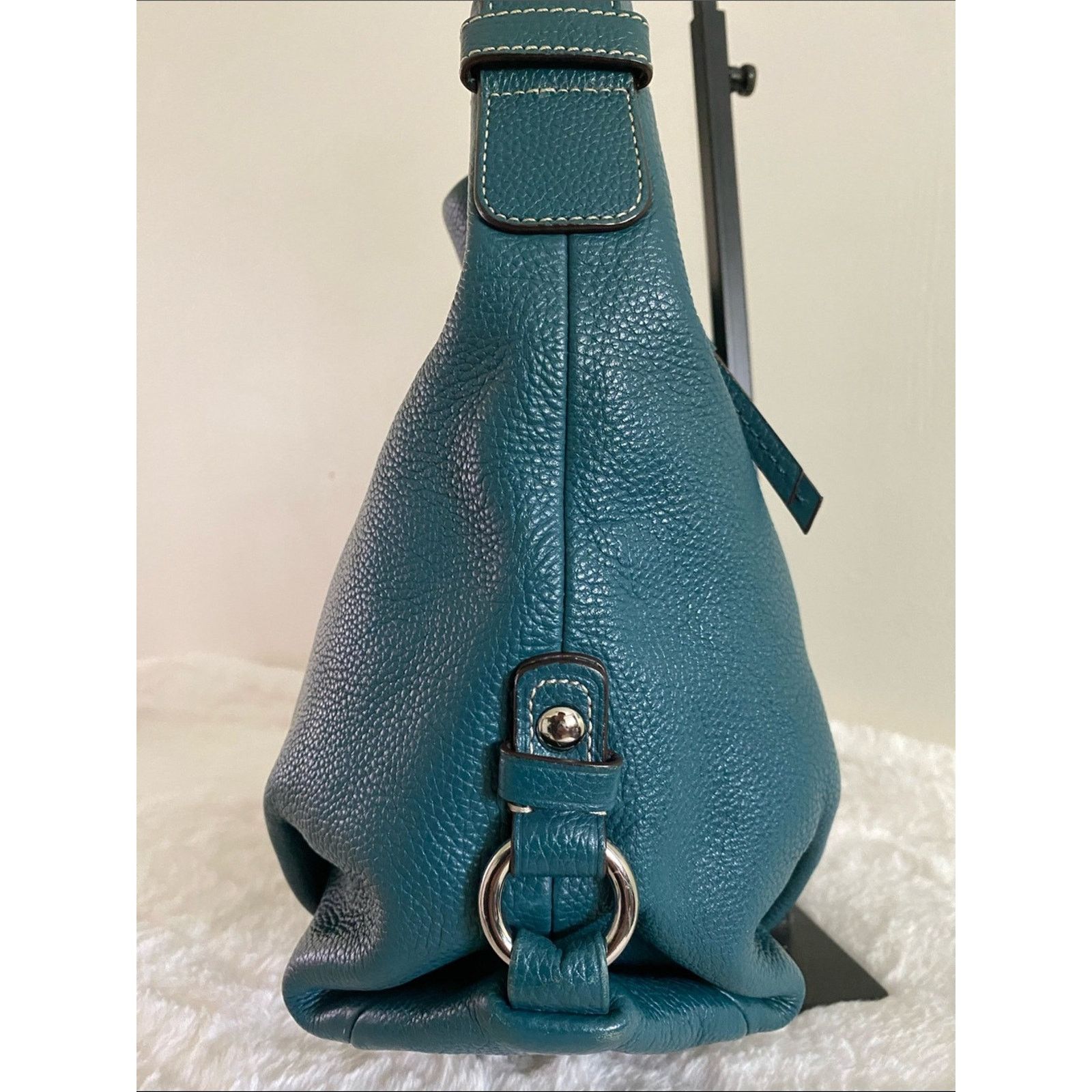 Coach Coach Convertible Duffle Hobo Bag in Bright Jade Size ONE SIZE - 8 Thumbnail