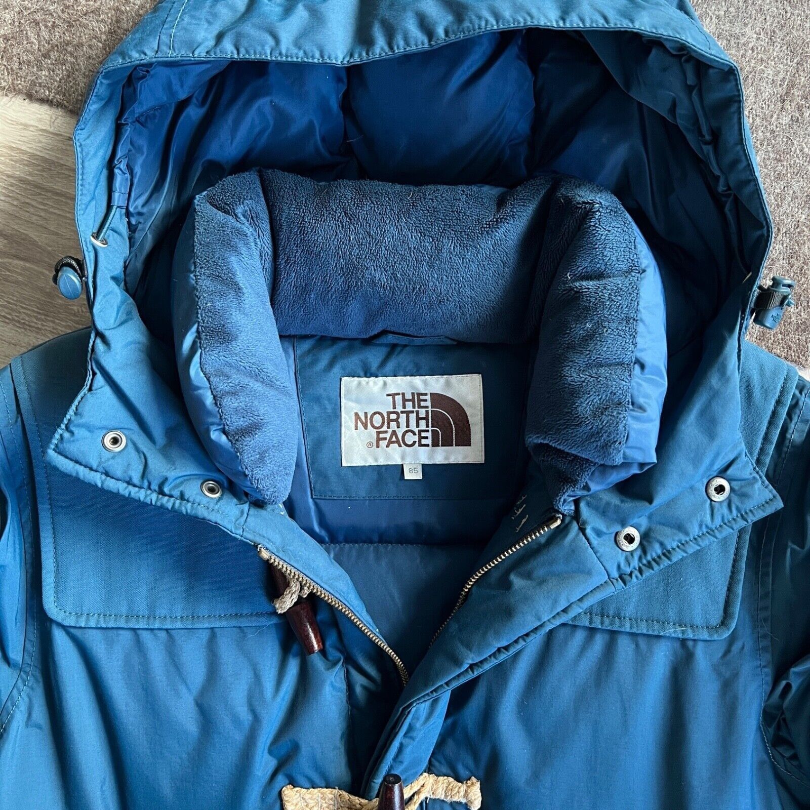 The North Face The North Face Down Puffer Blue Duffle Jacket 8689AC Size US XS / EU 42 / 0 - 4 Thumbnail
