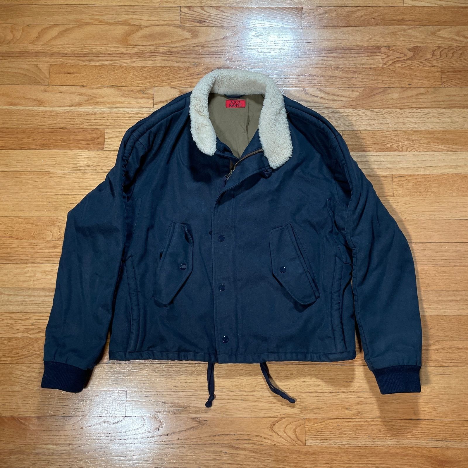A.P.C. Zip Up くぼも Fur Jacket
