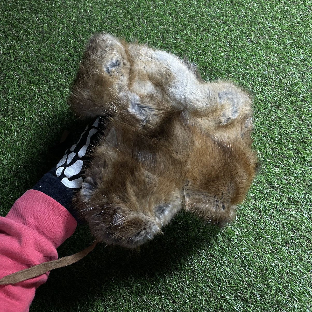 Vintage Vintage Y2K Fuzzy Mohair Beanie Alt Ushanka Grunge Slim OS Size ONE SIZE - 2 Thumbnail