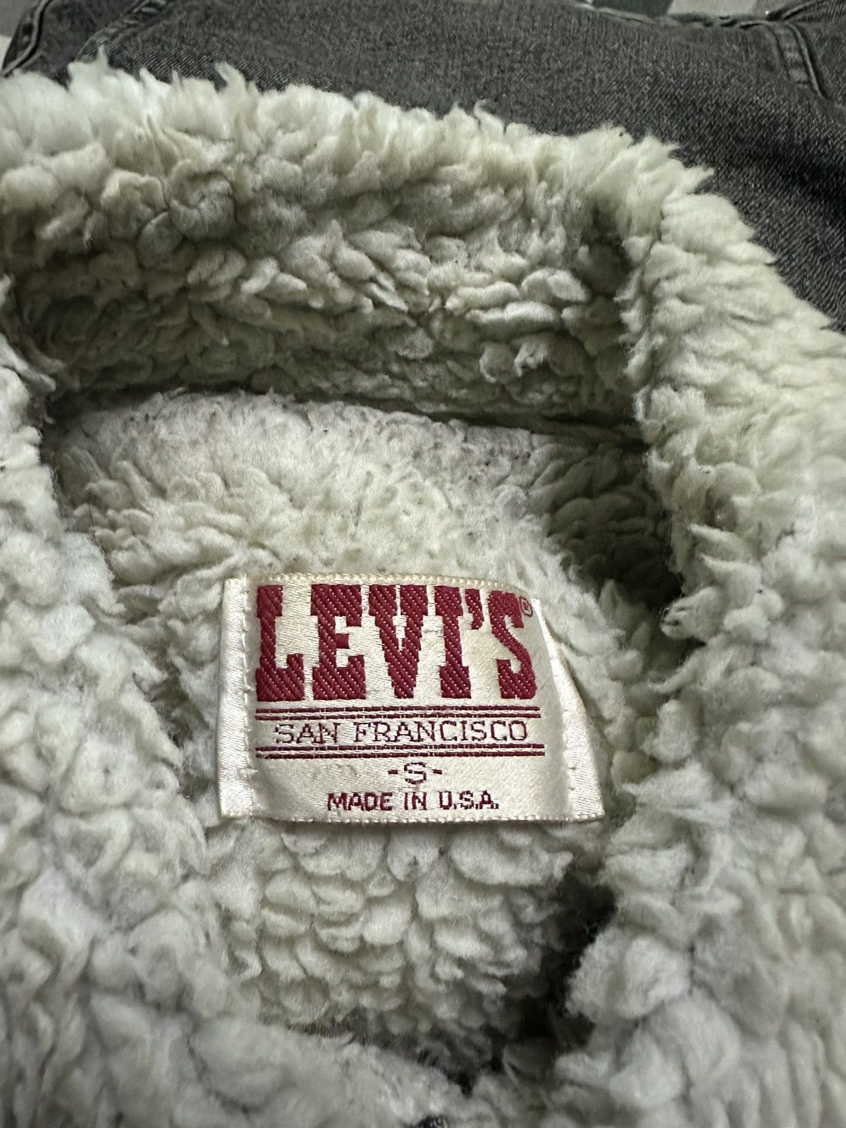 Levi's Vintage Levis sherpa trucker denim jacket Size US S / EU 44-46 / 1 - 9 Thumbnail