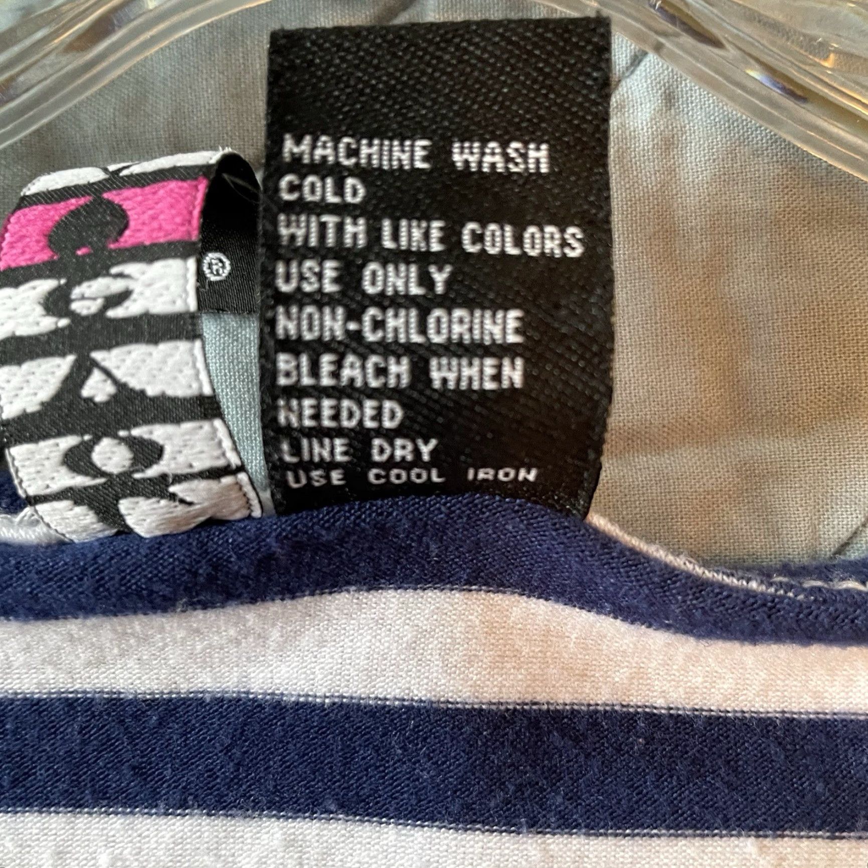 Vintage Love Ari T-Shirt Dress Navy & White Stripe Beach Sailor Short Sleeve Knee Length Womens M Size M / US 6-8 / IT 42-44 - 6 Thumbnail