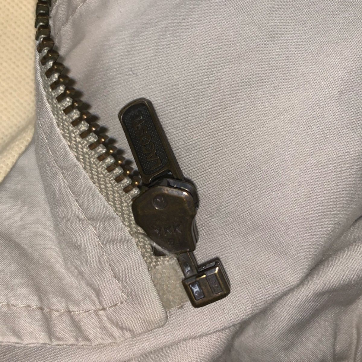 Lacoste × Vintage VINTAGE LACOSTE CASUAL METAL LOGO BOMBER JACKET Size US L / EU 52-54 / 3 - 5 Thumbnail