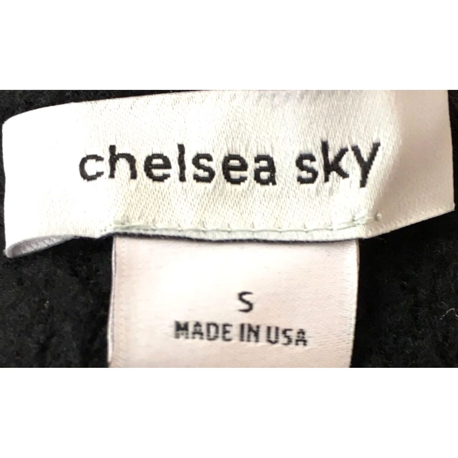Vintage Chelsea Sky Shift Dress Womens S Black Fleece Lined Knee Length Cowl Neck New Size S / US 4 / IT 40 - 6 Thumbnail