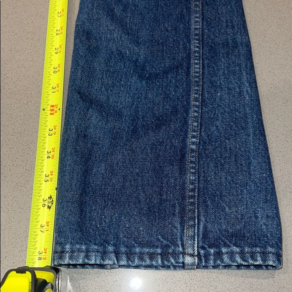 Sears Vintage 70’s Sears Dark Blue Bootcut Women’s Jeans Size 30" / US 8 / IT 44 - 8 Thumbnail