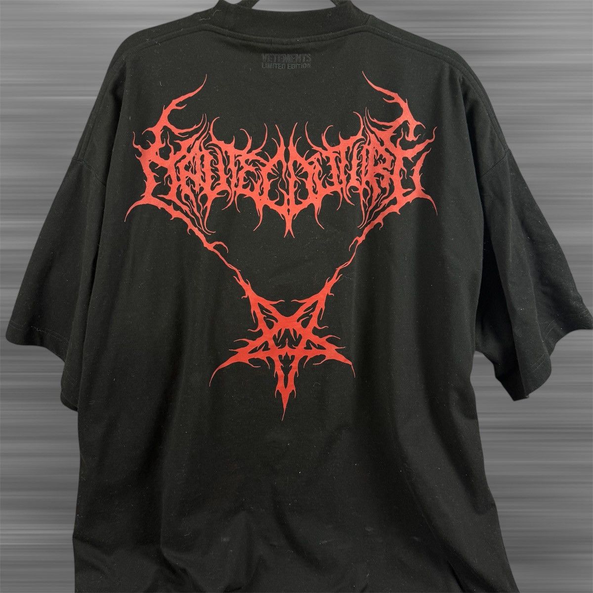 Vetements VETEMENTS SS/25 Death Metal Oversized Shirt Size US M / EU 48-50 / 2 - 5 Thumbnail
