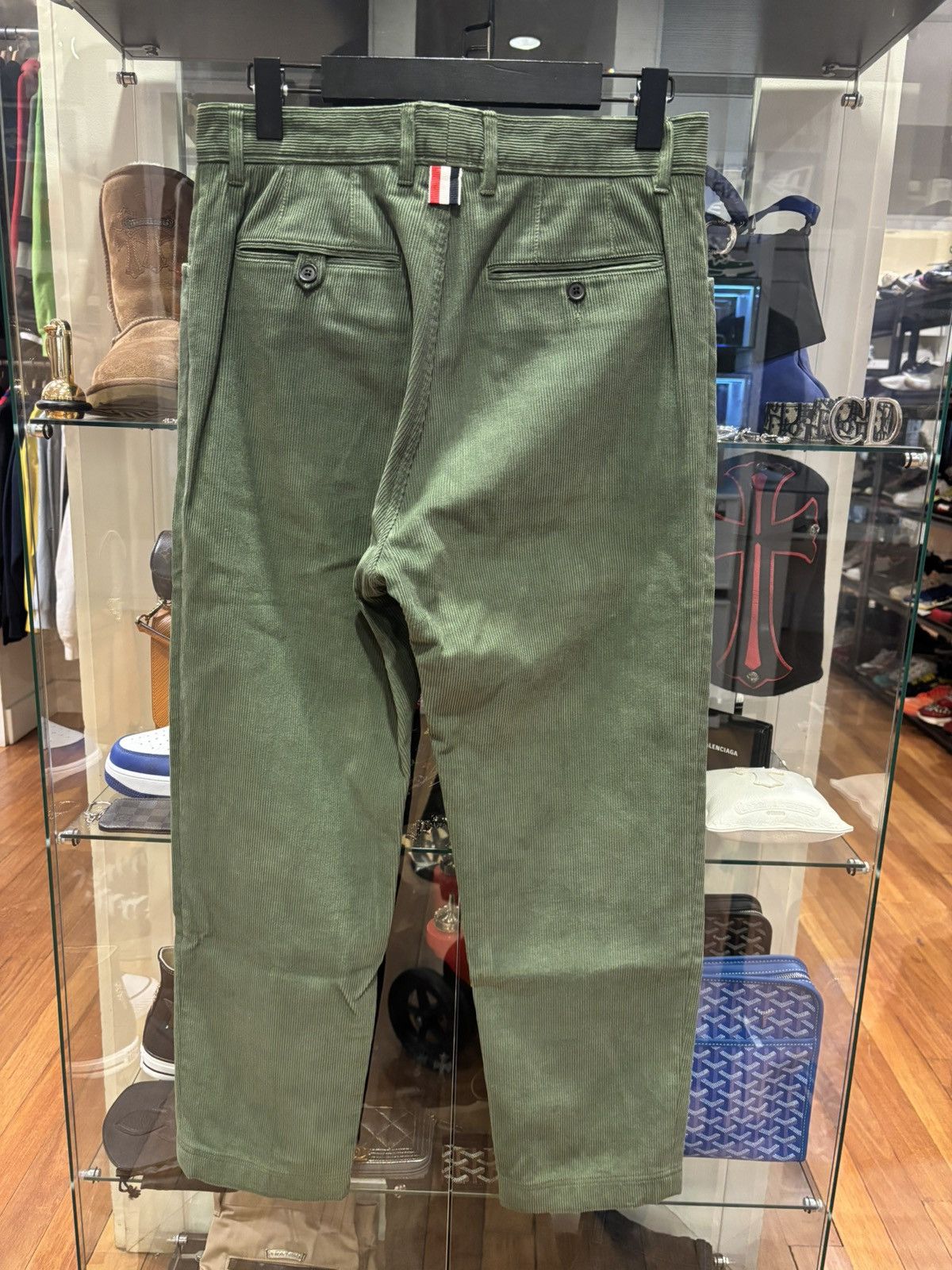Thom Browne Thom Browne Sailor Tapered Chino Pant Size US 29 - 2 Thumbnail