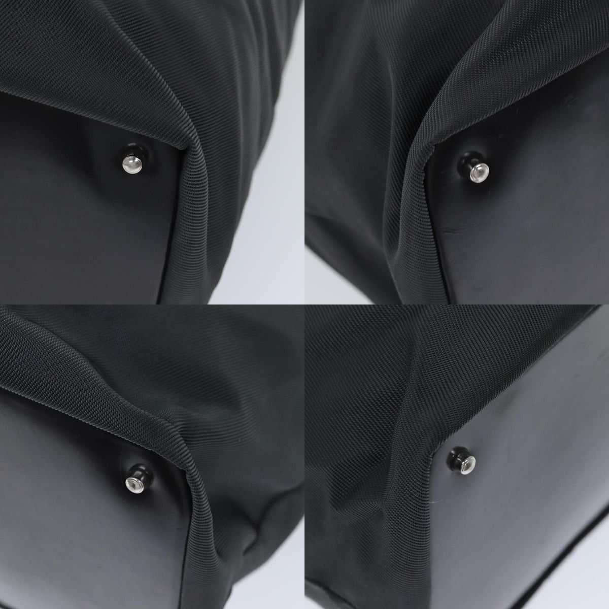 Gucci GUCCI Bamboo Hand Bag Nylon Gray 002 2854 0412 5 Size ONE SIZE - 10 Thumbnail