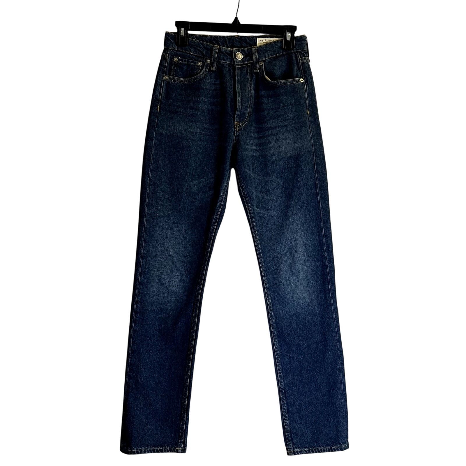 Rag & Bone rag & bone Maya High Rise Slim Jeans Jasper Blue size 25 Size 25" / US 0 / IT 36 - 2 Thumbnail