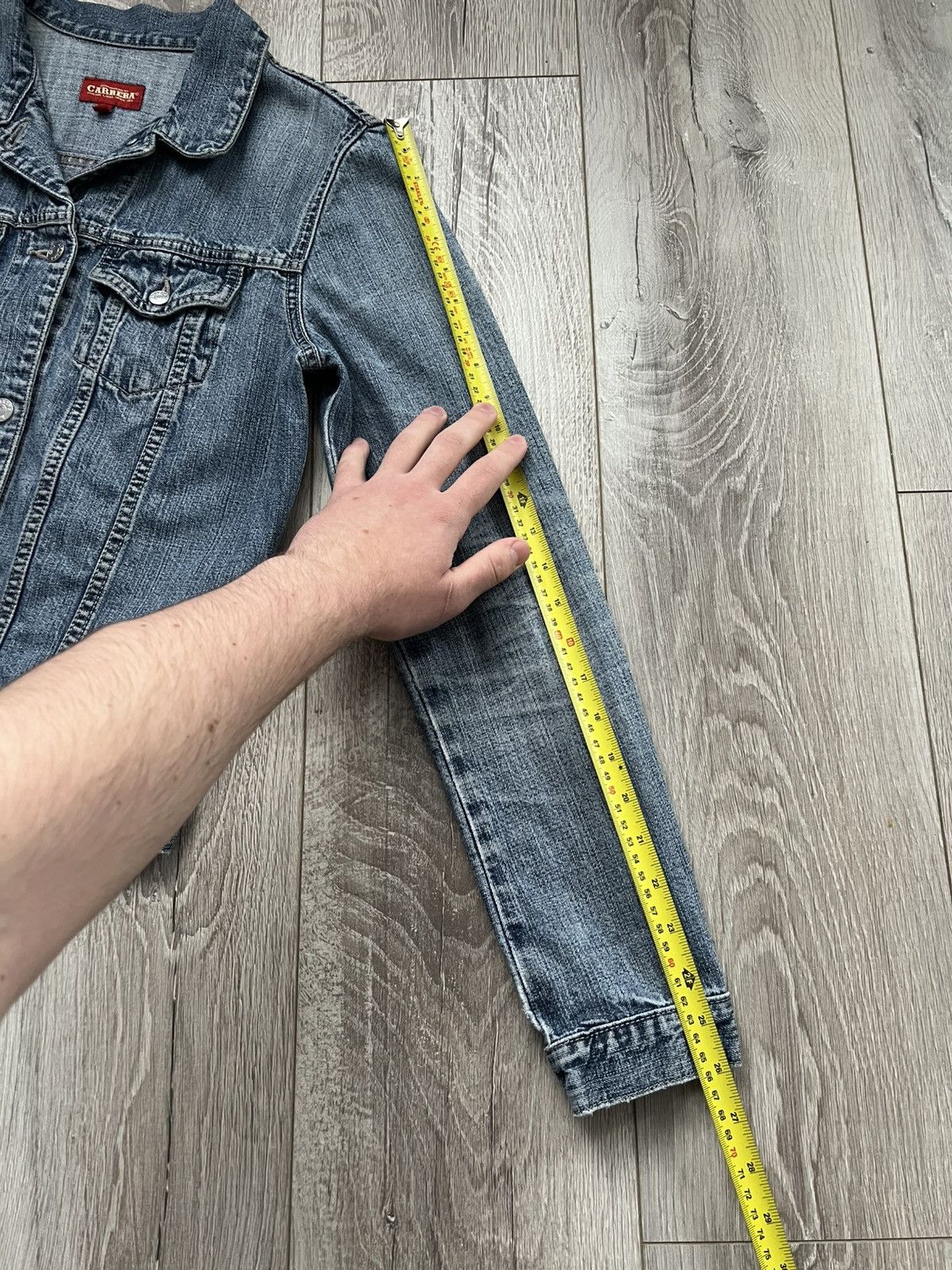 Carrera Vintage Carrera Denim Jacket 2000s Y2K Jacket Size M Size M / US 6-8 / IT 42-44 - 16 Thumbnail