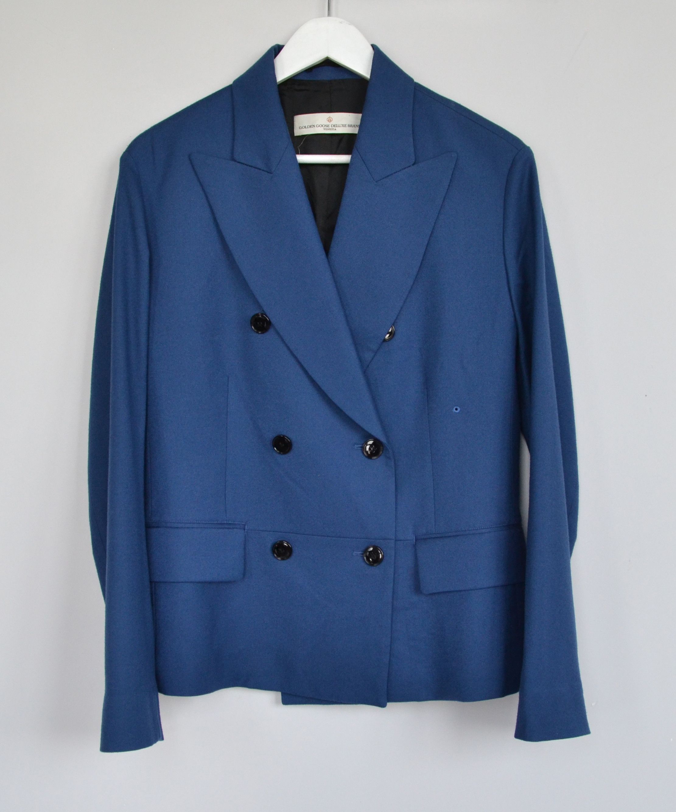 GOLDEN GOOSE Jacket Double Blazer Coat Wool Vintage