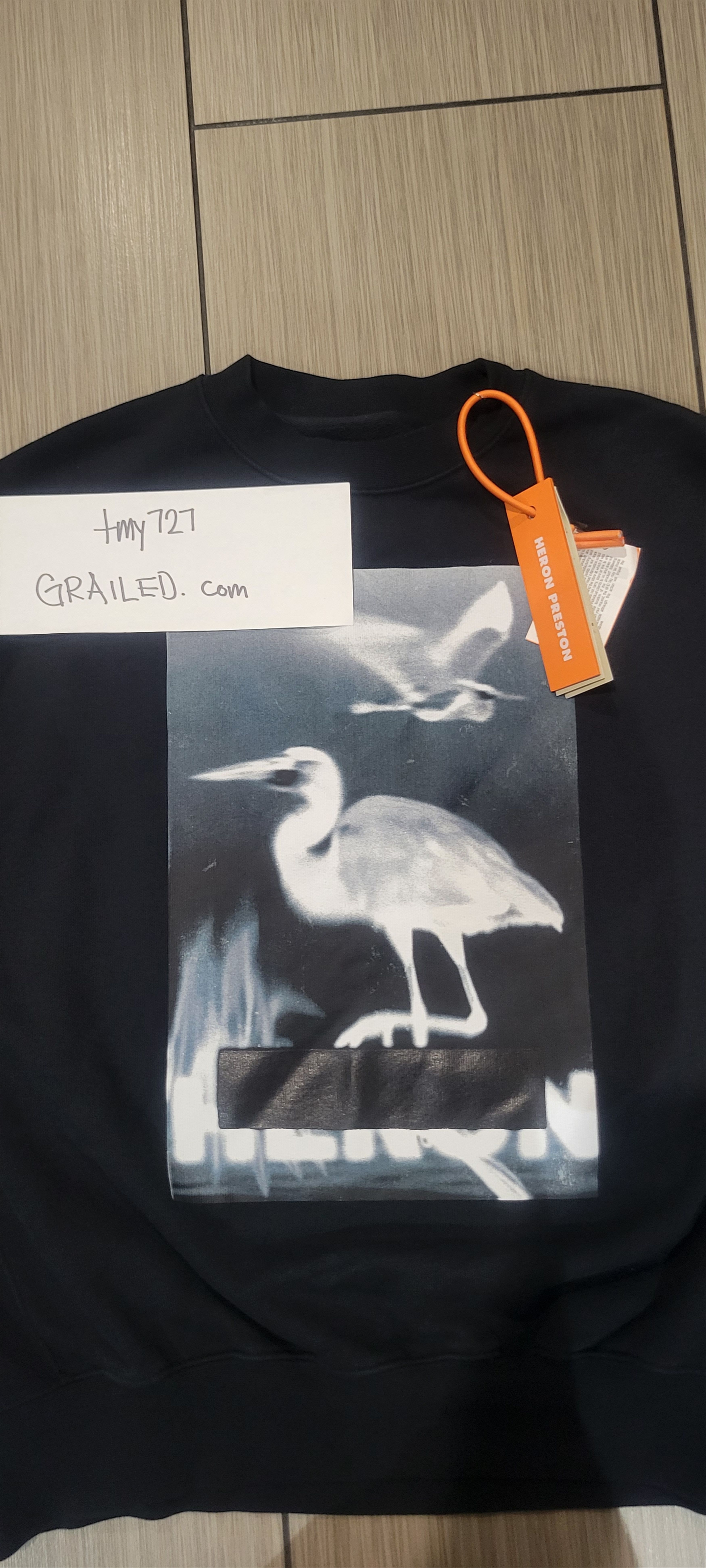 Heron Preston Censored Graphic Sweatshirt Size US L / EU 52-54 / 3 - 8 Thumbnail