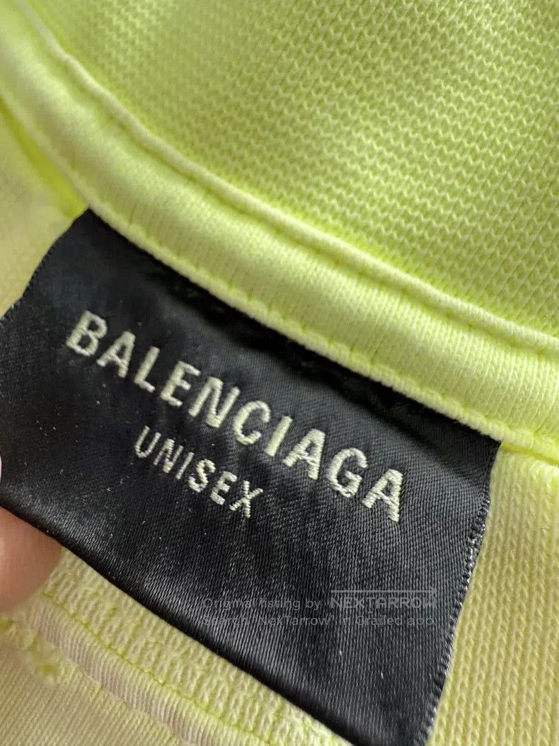 Balenciaga Balenciaga Neon Tape Logo Short Sleeve Size US M / EU 48-50 / 2 - 3 Thumbnail