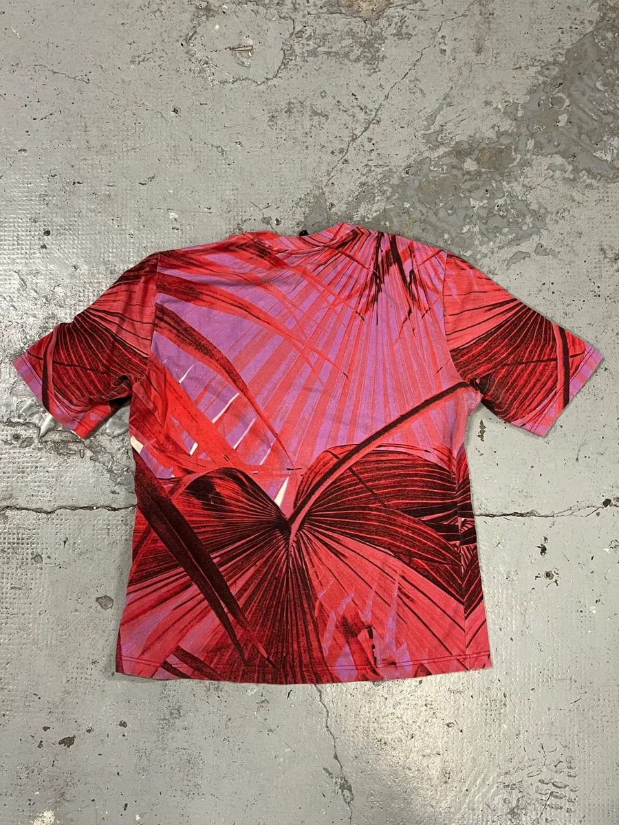 Designer × Just Cavalli × Vintage 2000s Cavalli Vegetation Pink T-Shirt Size US M / EU 48-50 / 2 - 4 Thumbnail