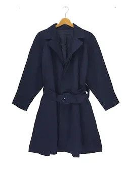 Designer × Issey Miyake × Japanese Brand ISSEY MIYAKE Wool Raincoat Jacket Size L / US 10 / IT 46 - 1 Thumbnail