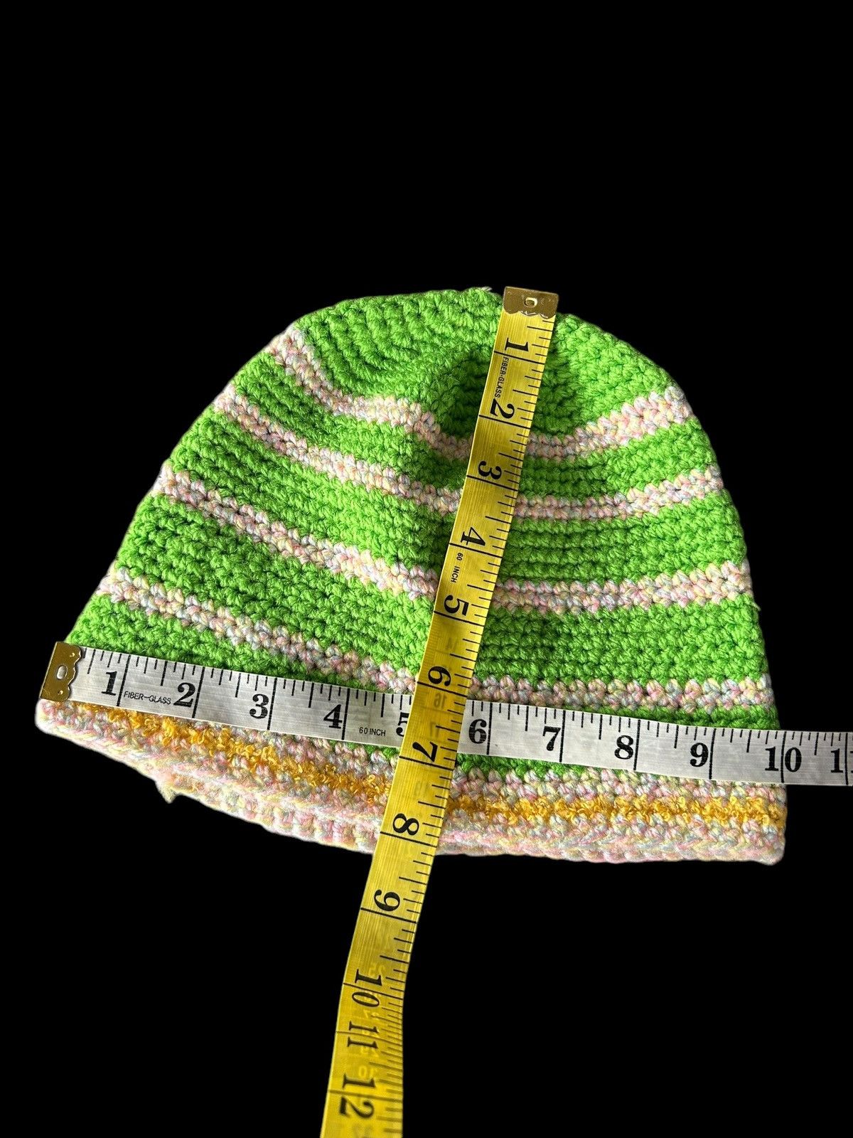 Japanese Brand × Kapital × Vintage Crochet Knitted Handmade Beanie Hats Rare ☠️☠️ Size ONE SIZE - 7 Thumbnail