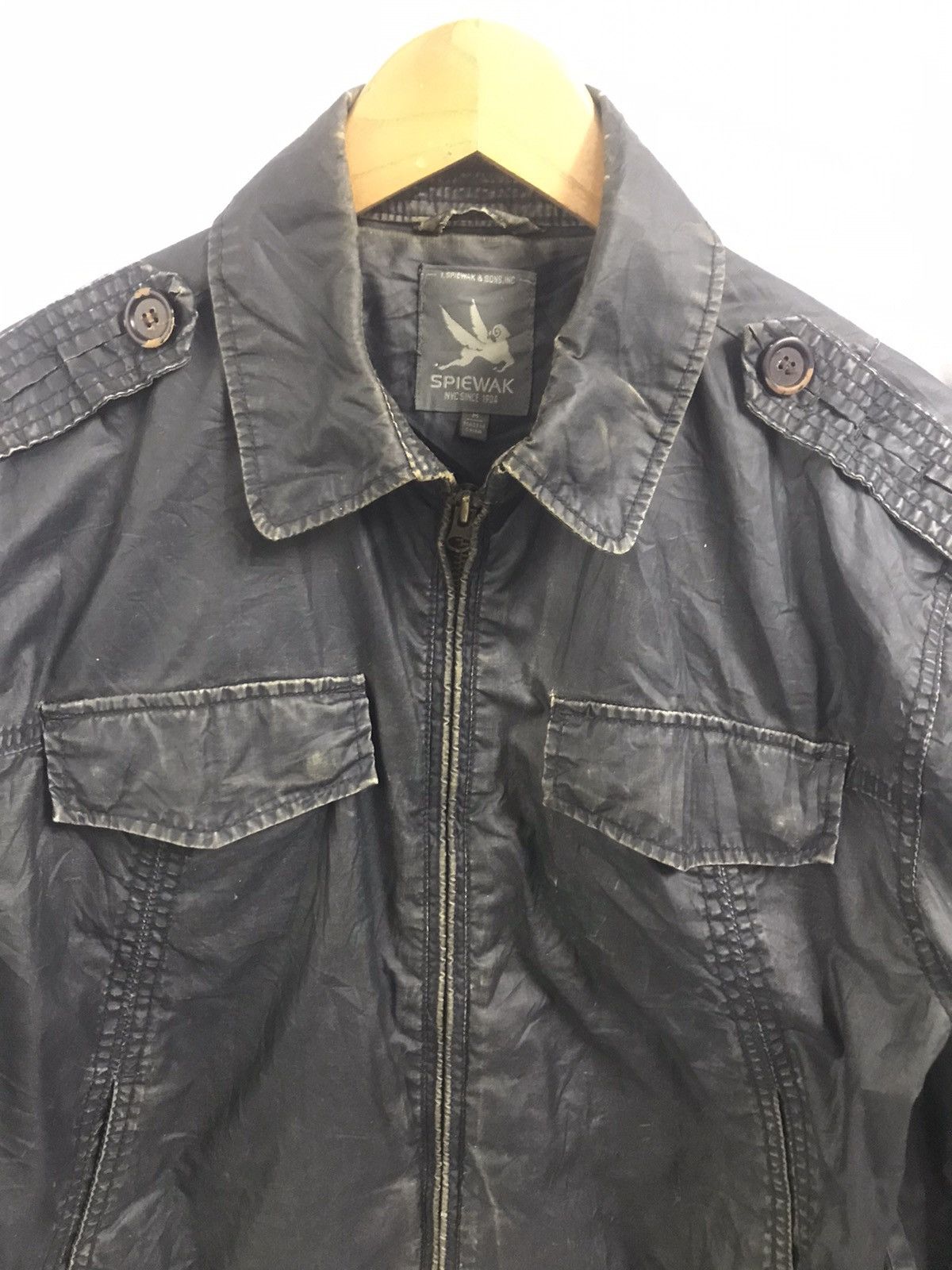 I. Spiewak And Sons × Vintage I. Spiewak And Sons Technical Outerwear Button Jacket Size US M / EU 48-50 / 2 - 2 Thumbnail