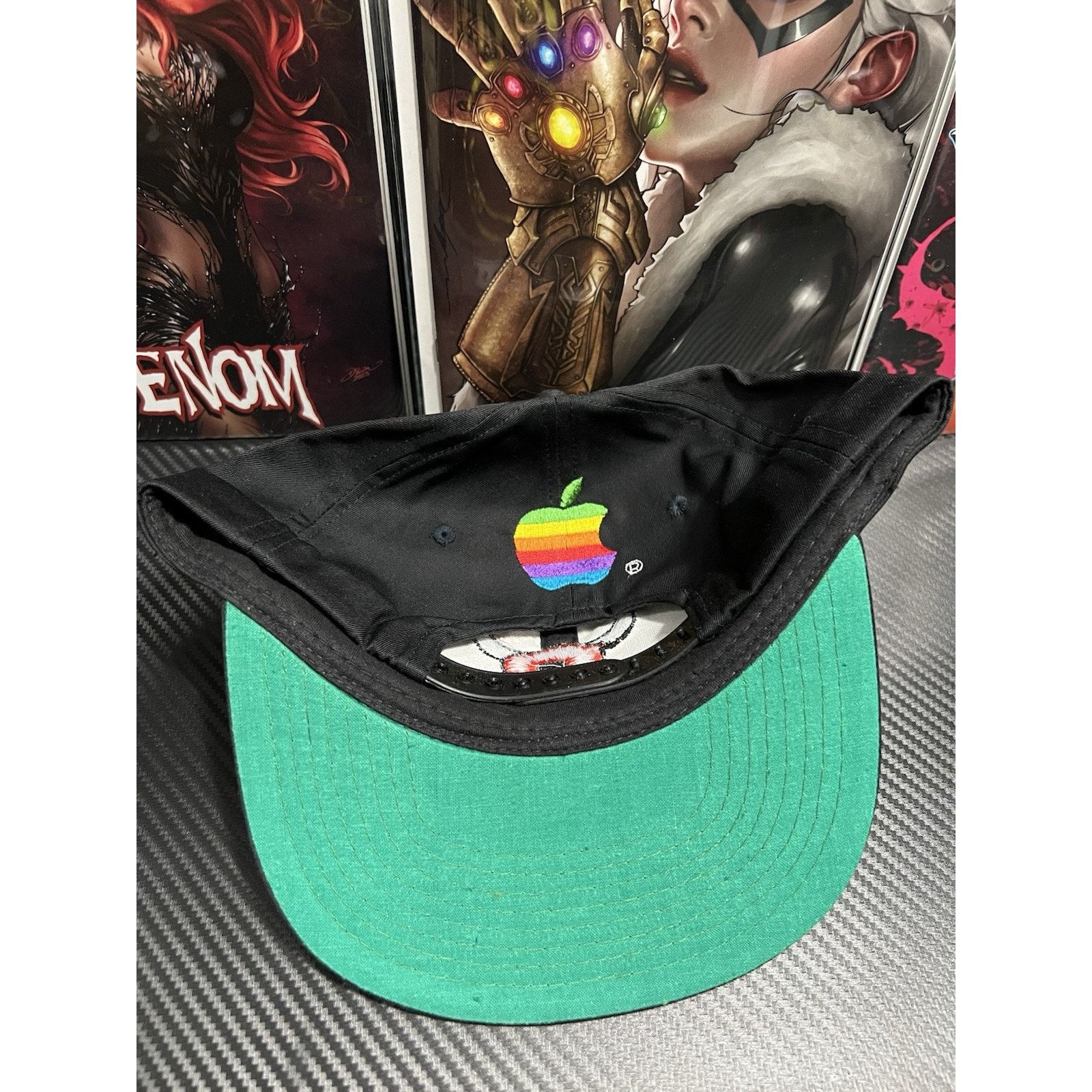 NBA NBA CHICAGO BULLS APPLE Think Different Snapback Cap Size ONE SIZE - 2 Thumbnail