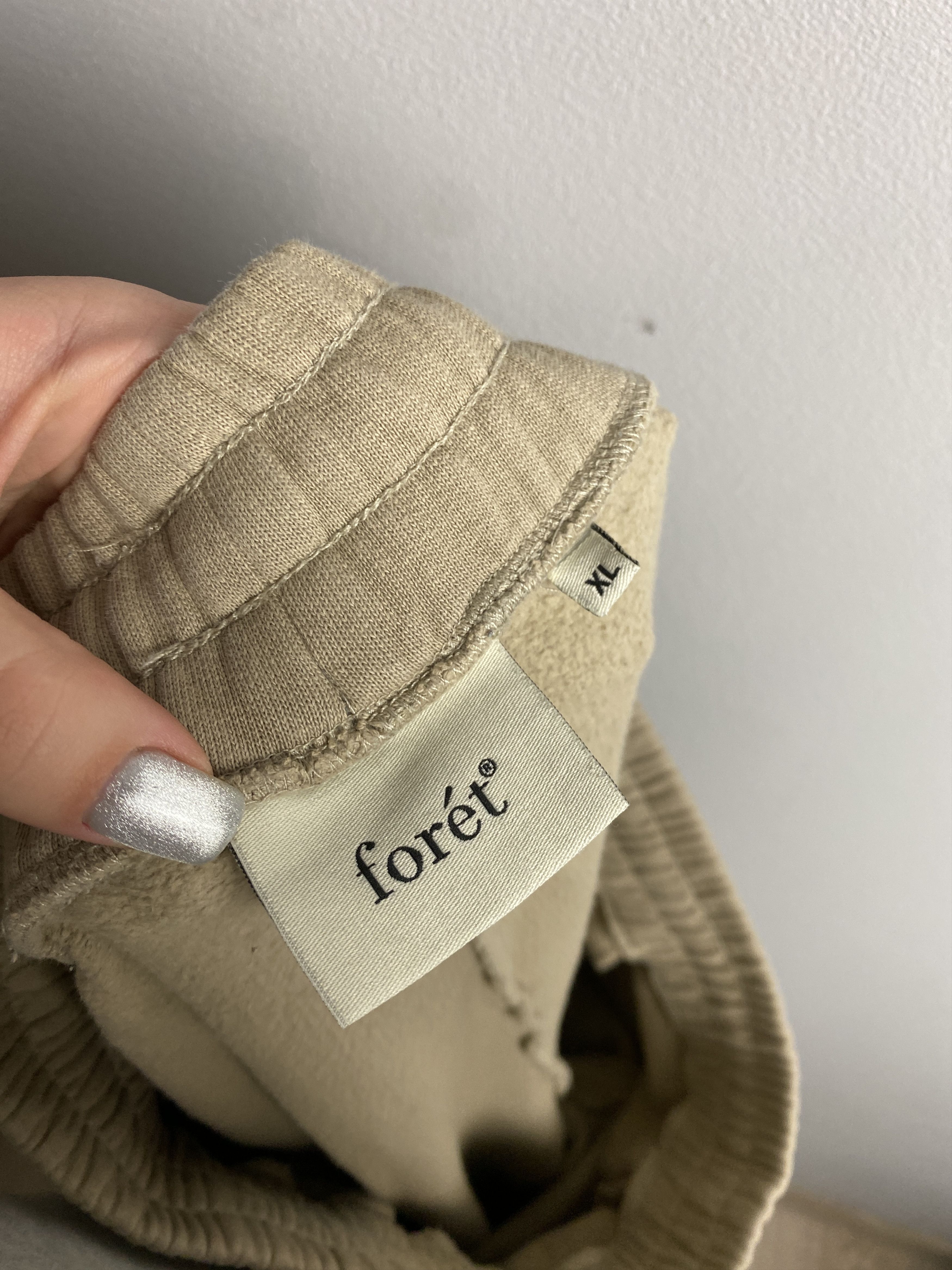 foret Foret small logo sweatpants joggers skate rap casual Size US 34 / EU 50 - 4 Thumbnail