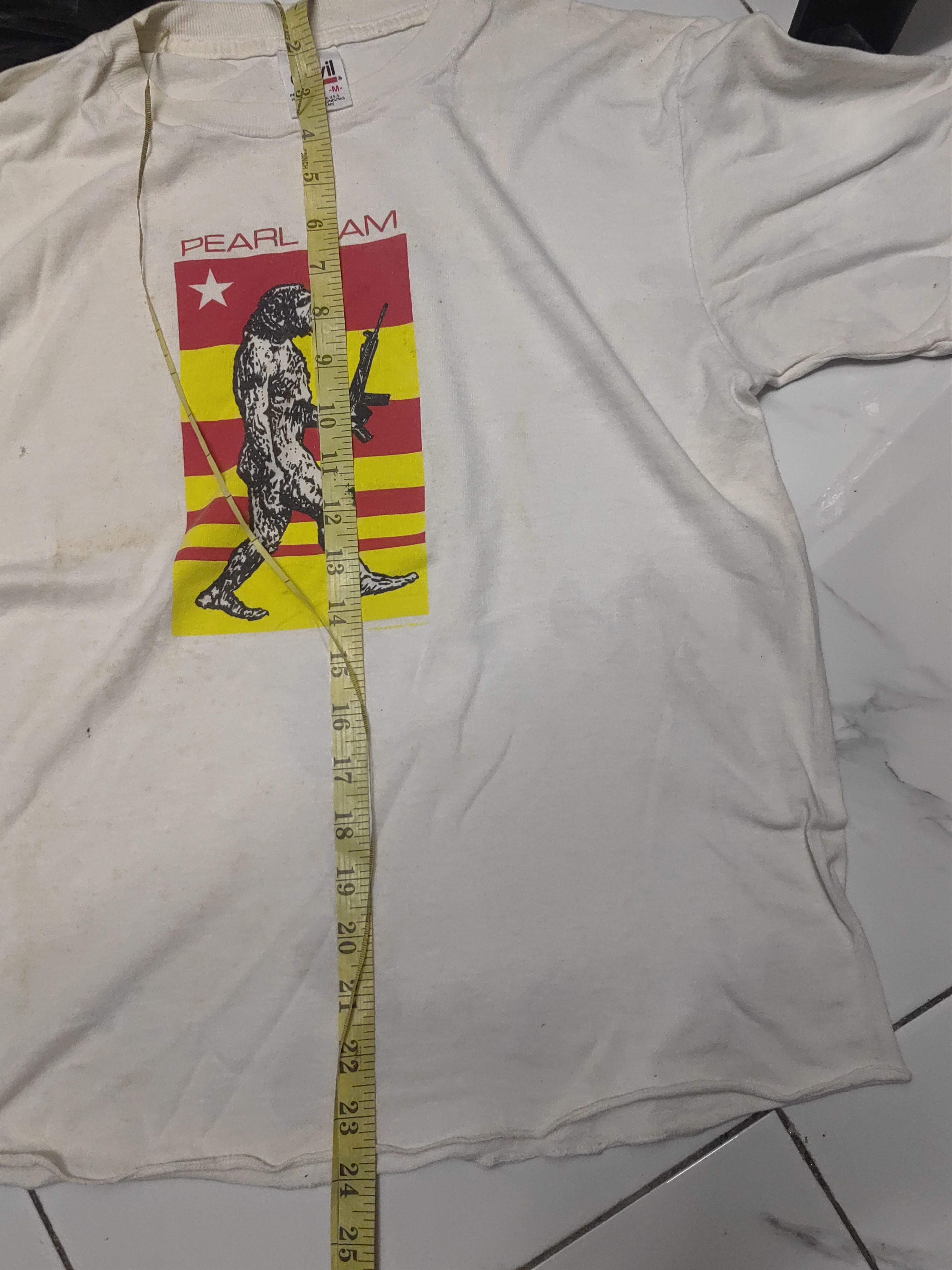 Band Tees × Vintage Vintage 90s pearl jam Size US M / EU 48-50 / 2 - 4 Thumbnail