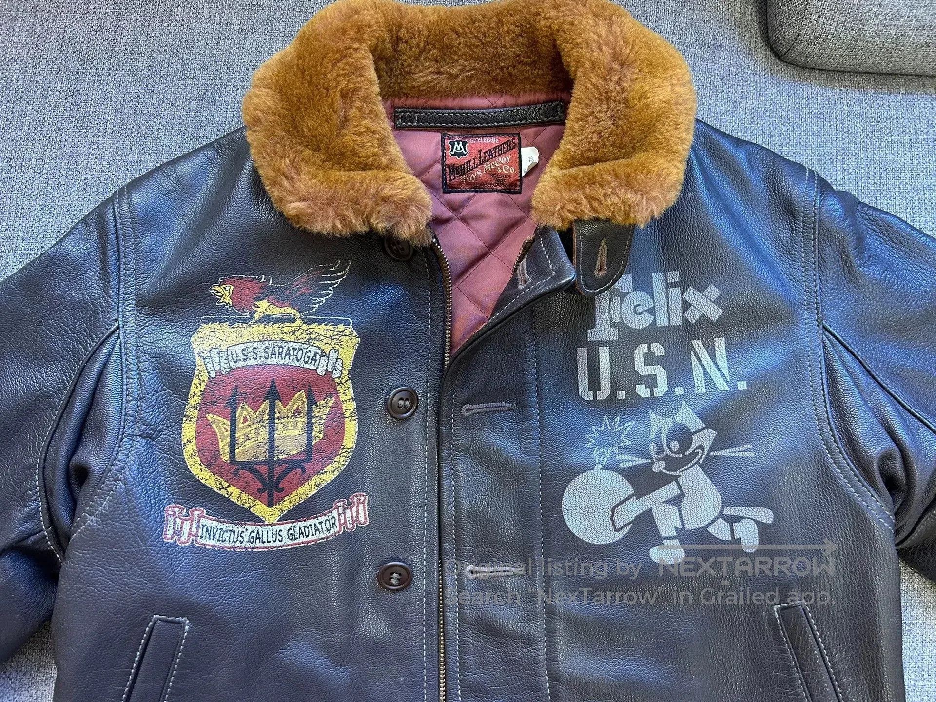 TOYS McCOY Toys McCoy N1 Felix Cat Jacket. Size US M / EU 48-50 / 2 - 3 Thumbnail