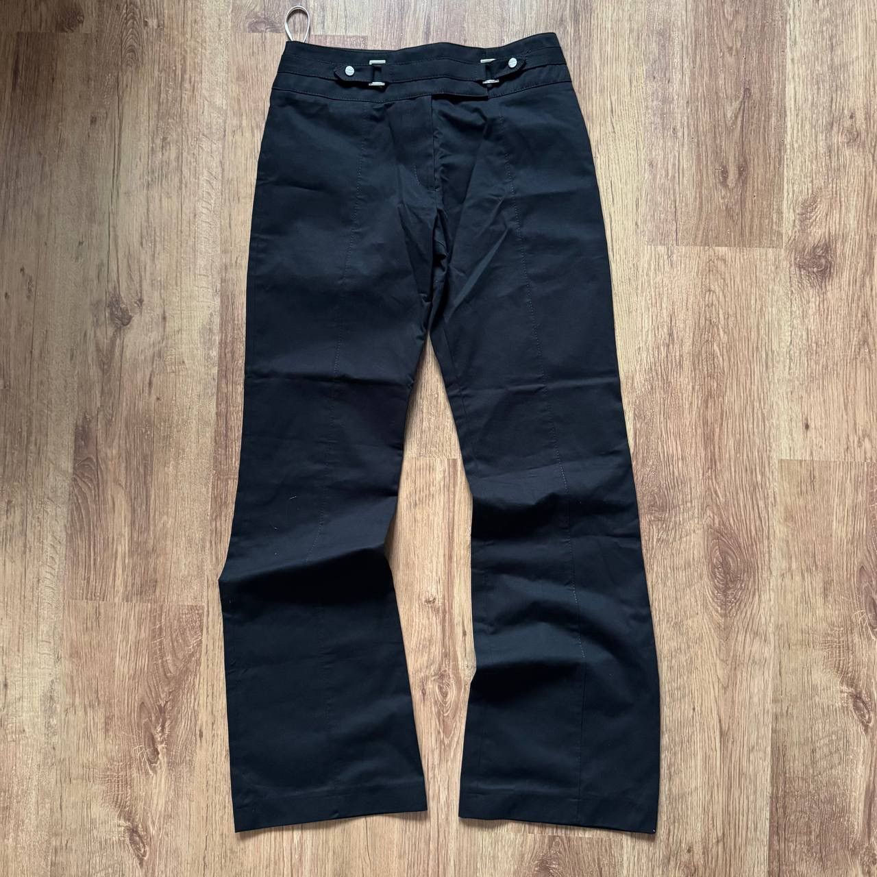 Seditionaries Crazy Karen Millen Ultra Wide Flared Bootcut Goth Pants Size 28" / US 6 / IT 42 - 1 Thumbnail