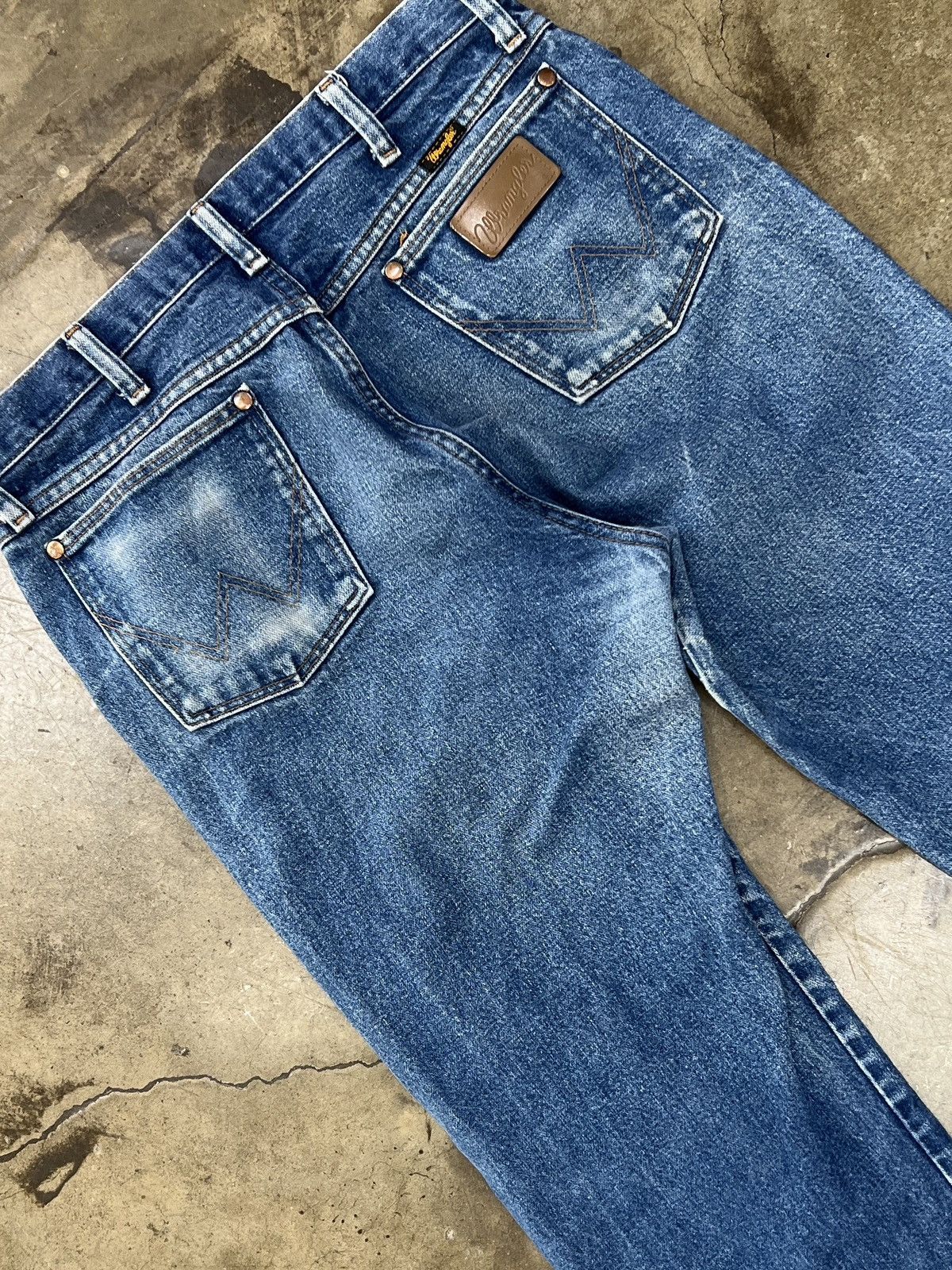 Wrangler Wrangler Denim Straight Leg Pant 33x32 Size US 33 - 1 Thumbnail