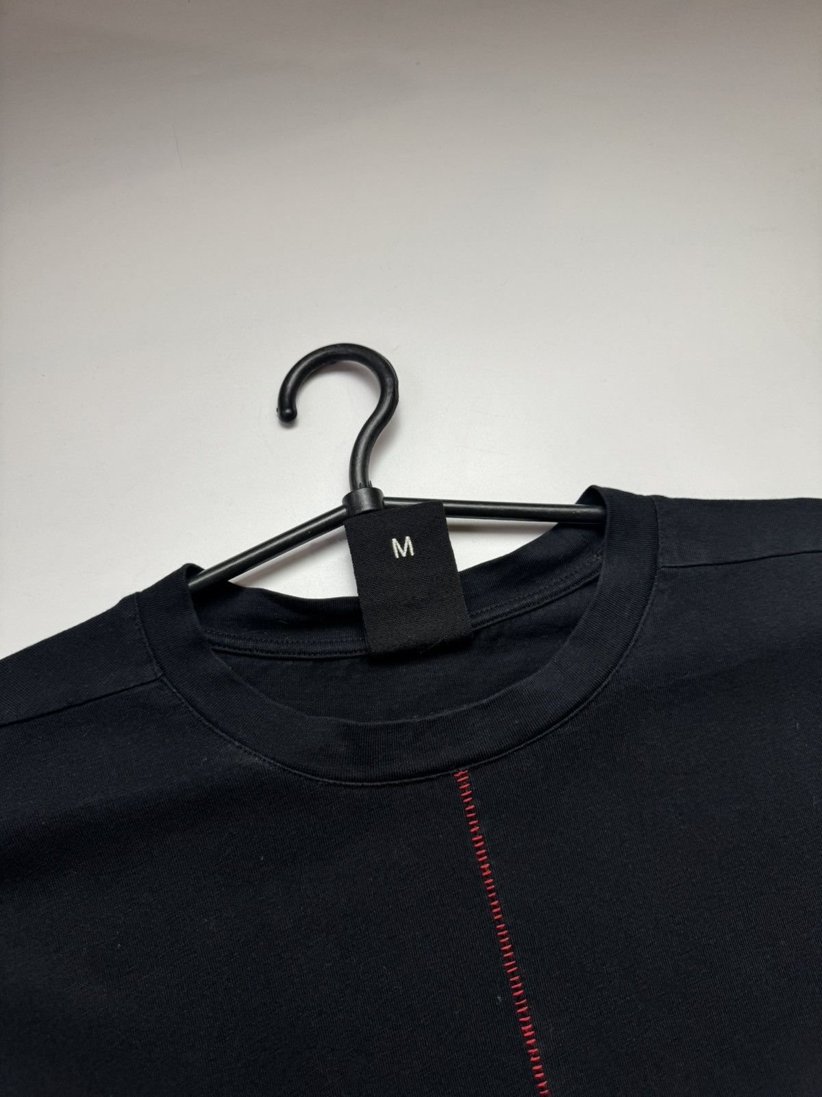 Thom Krom Vintage Thom Krom Baggy Black Avant Garde Designer Tee Size US M / EU 48-50 / 2 - 10 Thumbnail