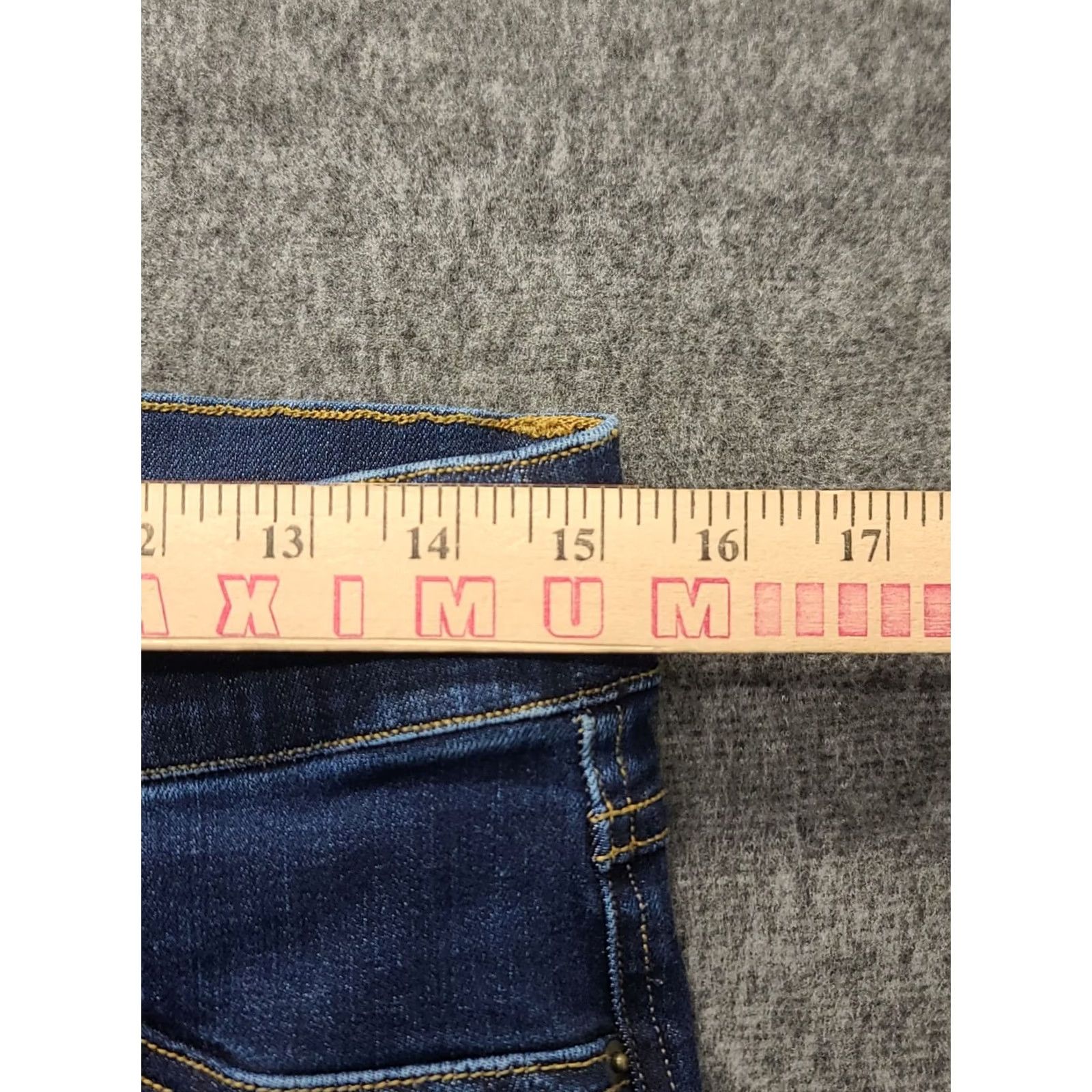 Spanx Spanx Jeans Womens M 30x33 Everywhere Flare High Rise Jegging Distressed Blue Denim Slim Straight City Bohemian Hipster Womens Size 32" / US 10 / IT 46 - 3 Thumbnail